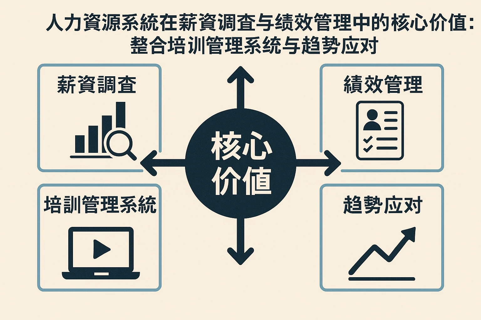 人力资源系统在薪资调查与绩效管理中的核心价值：整合培训管理系统与趋势应对