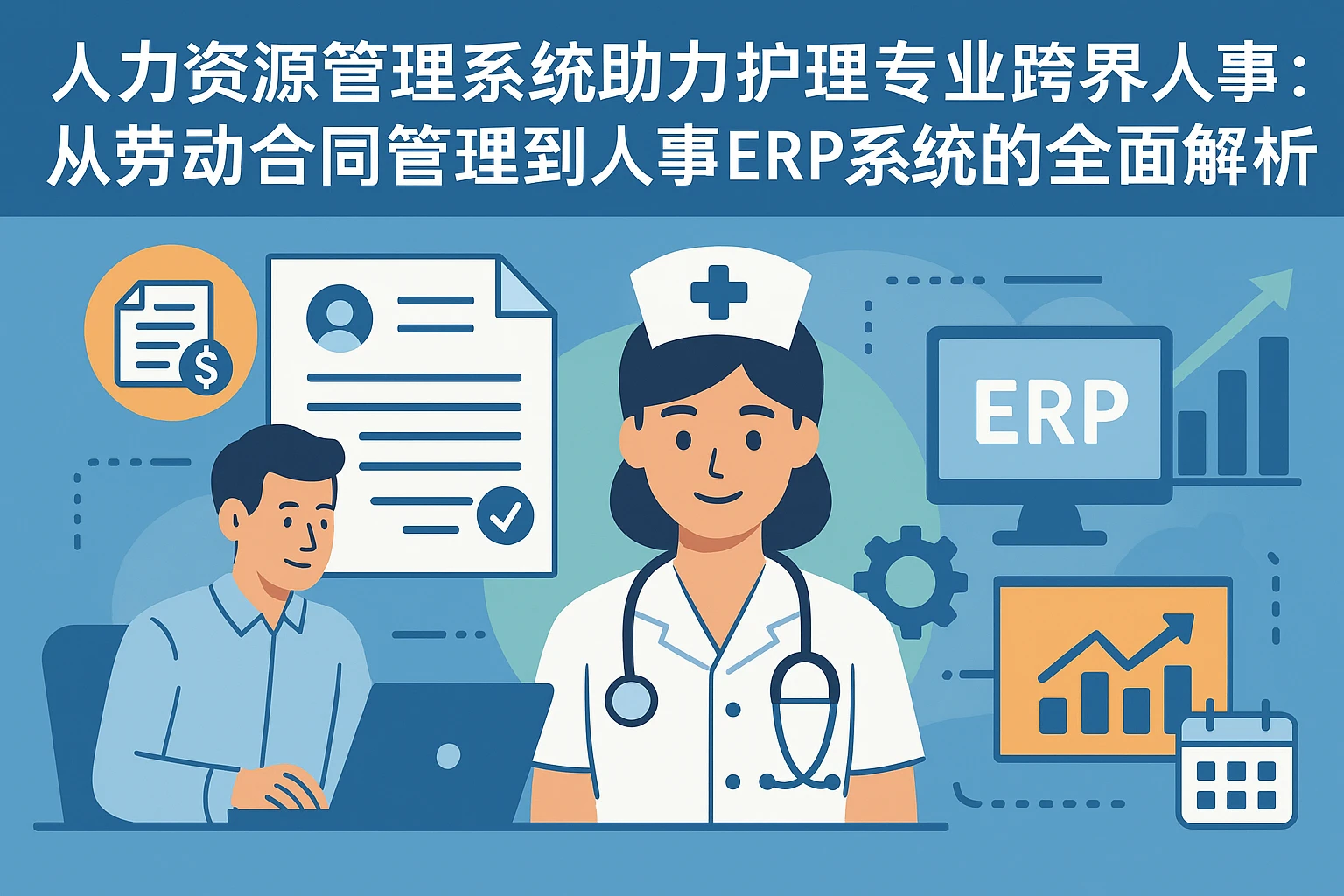 人力资源管理系统助力护理专业跨界人事：从劳动合同管理到人事ERP系统的全面解析