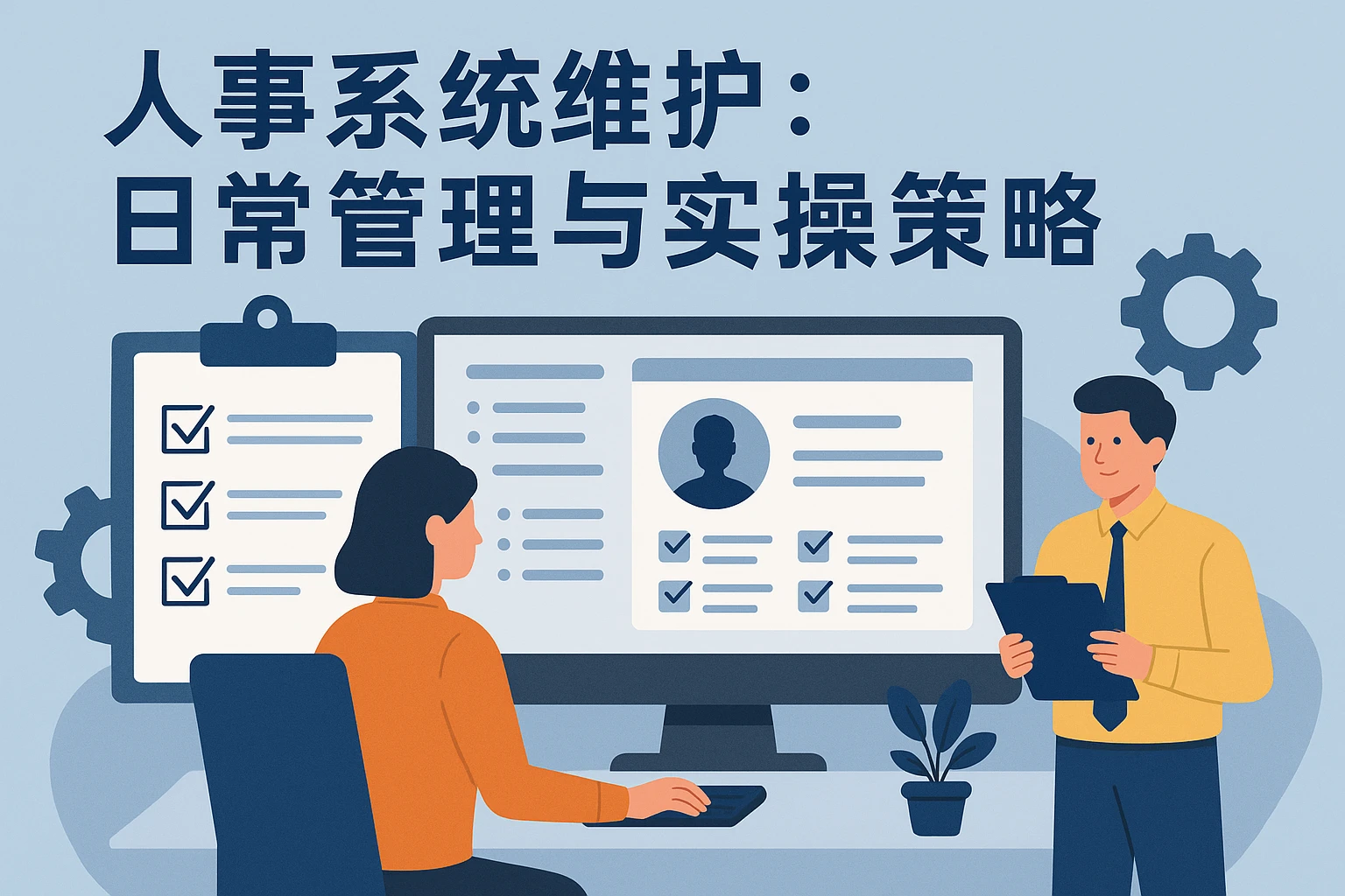 人事系统维护：日常管理与实操策略