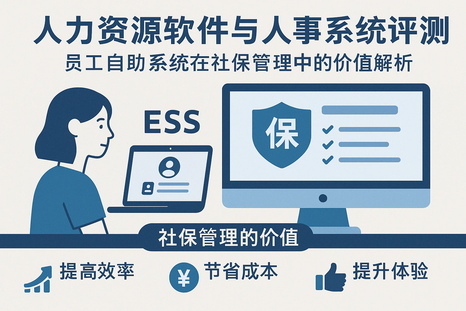 人力资源软件与人事系统评测：员工自助系统在社保管理中的价值解析