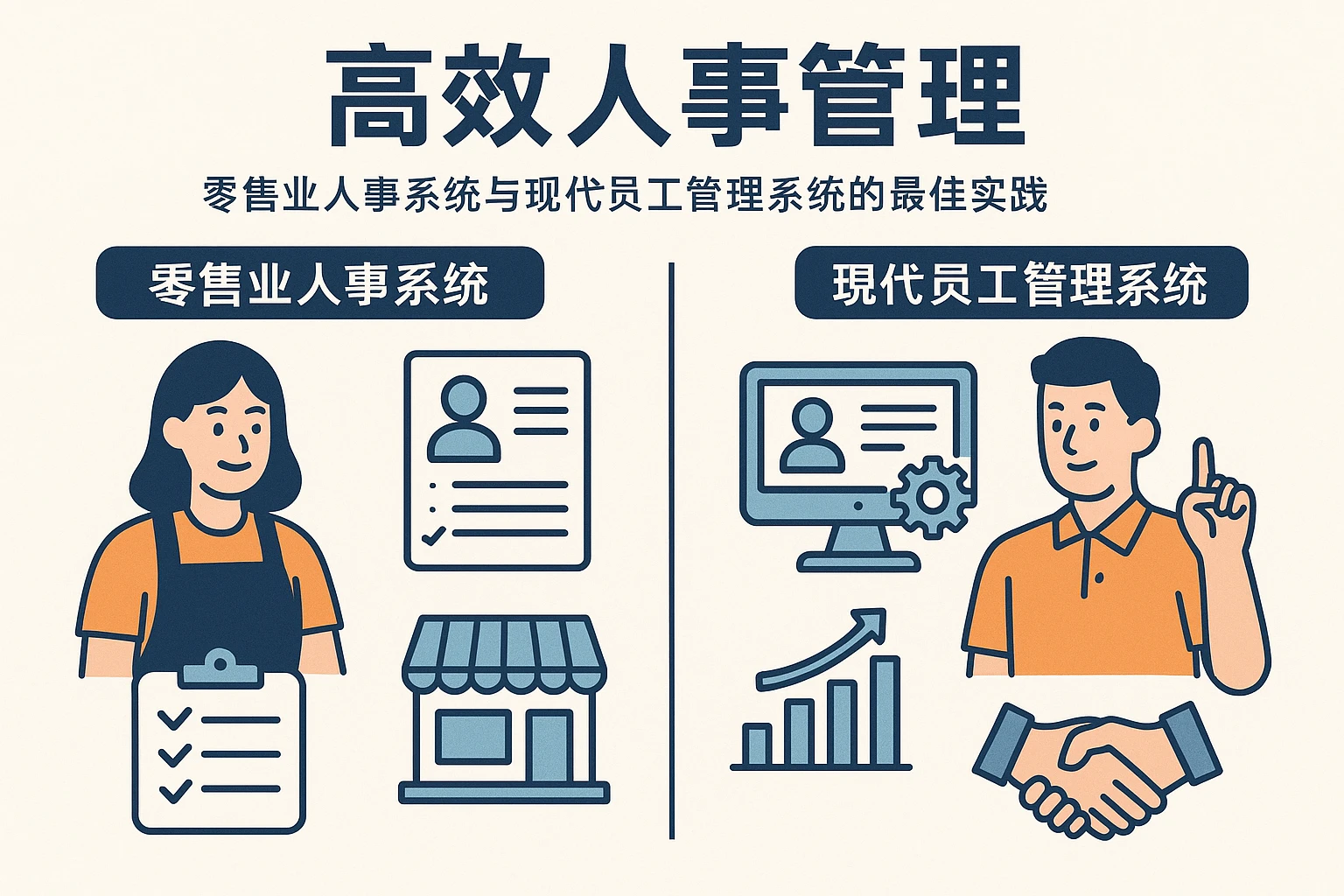 高效人事管理：零售业人事系统与现代员工管理系统的最佳实践