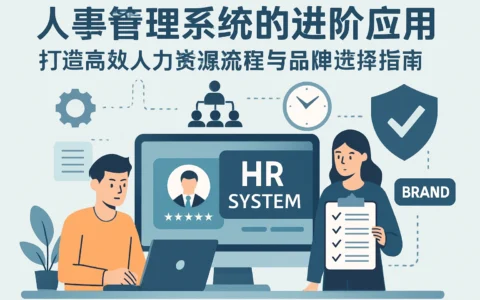 人事管理系统的进阶应用：打造高效人力资源流程与品牌选择指南