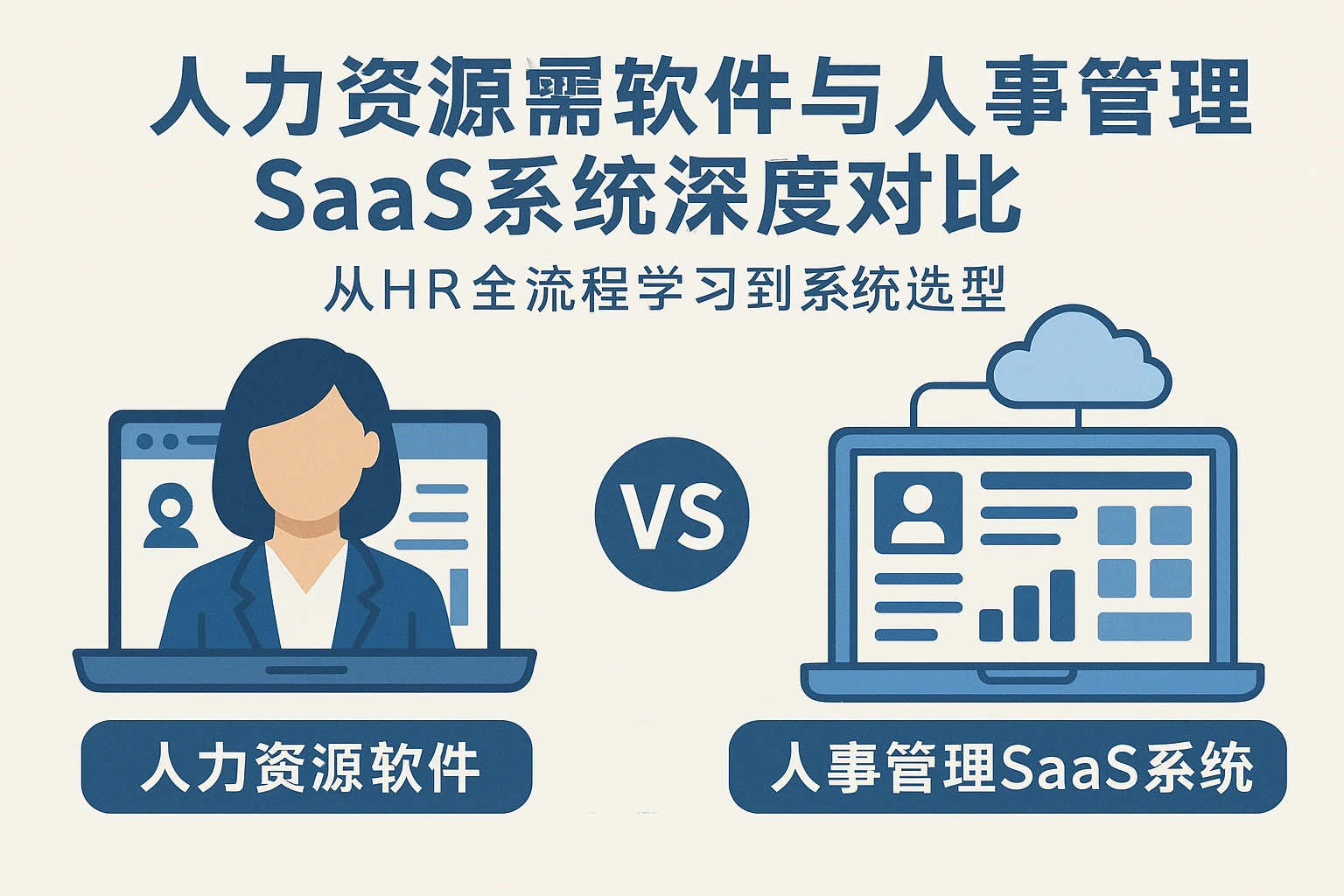 人力资源软件与人事管理SaaS系统深度对比——从HR全流程学习到系统选型