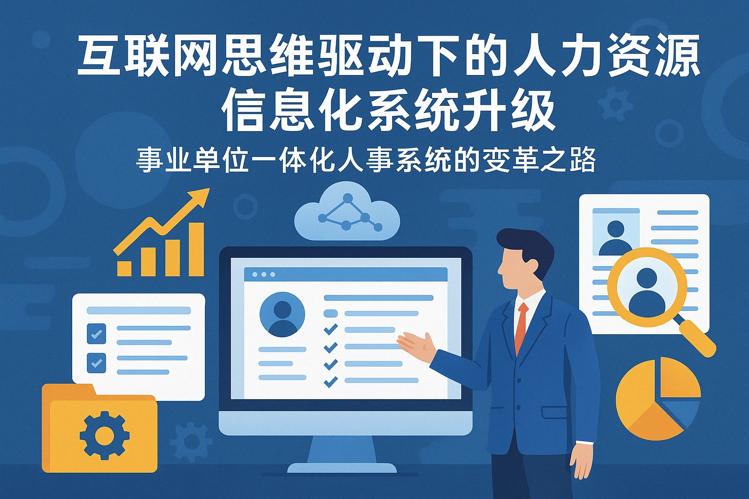 互联网思维驱动下的人力资源信息化系统升级——事业单位一体化人事系统的变革之路