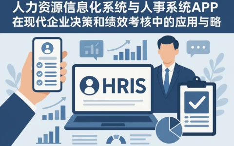 人力资源信息化系统与人事系统APP在现代企业决策和绩效考核中的应用与策略