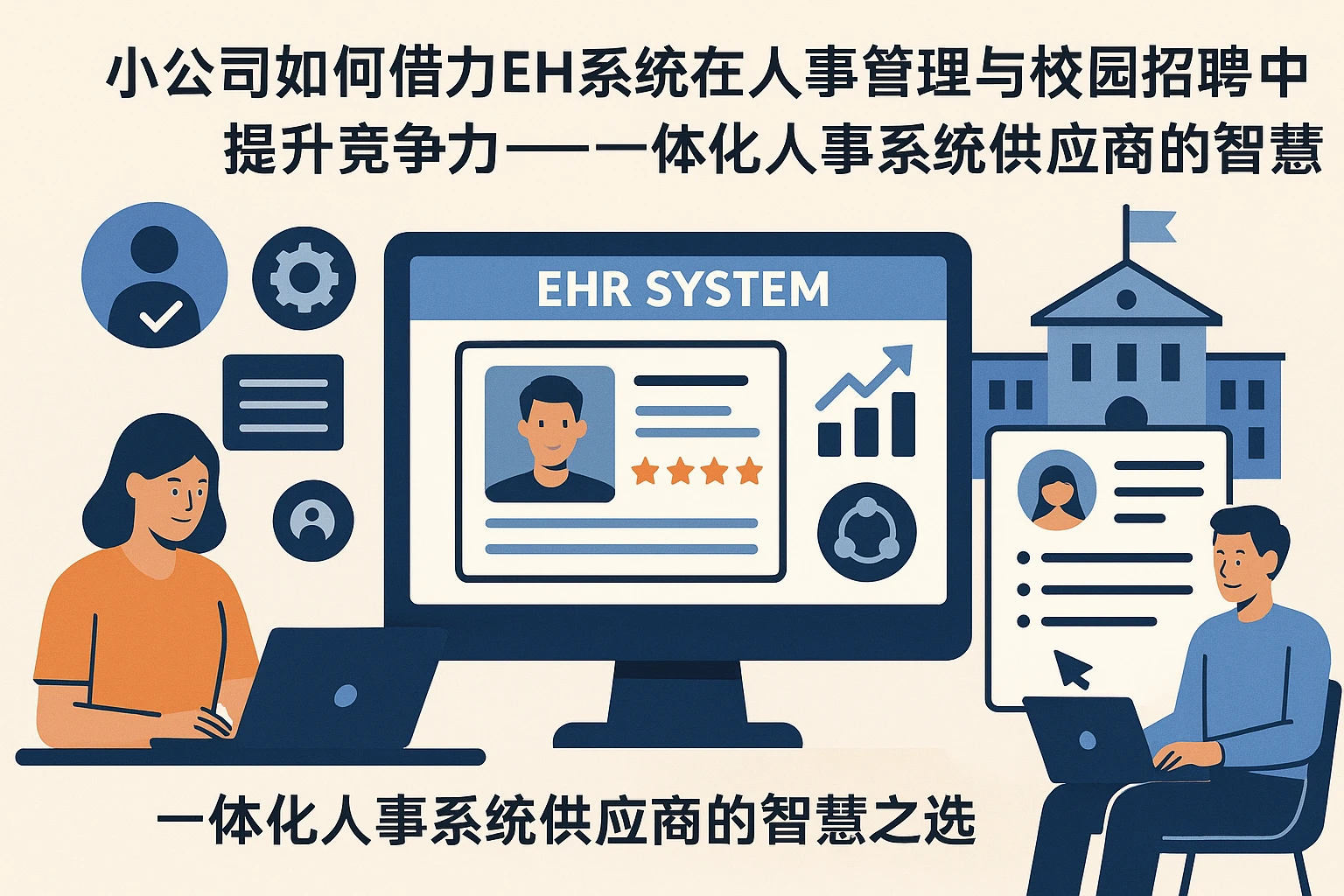 小公司如何借力EHR系统在人事管理与校园招聘中提升竞争力——一体化人事系统供应商的智慧之选