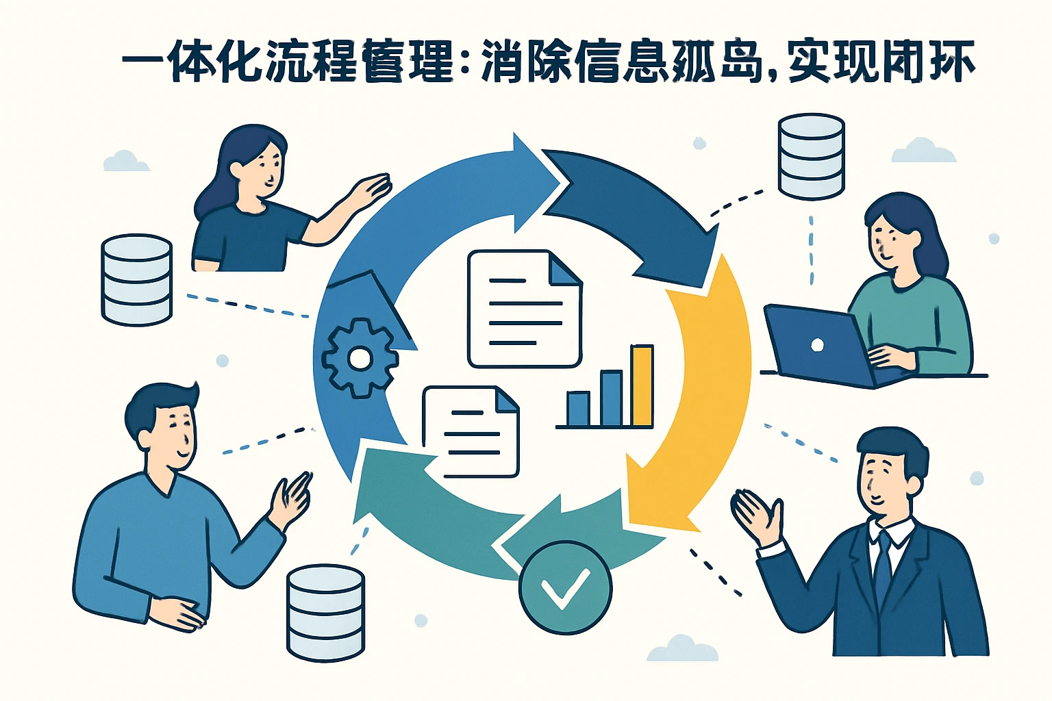 一体化流程管理：消除信息孤岛，实现闭环运营