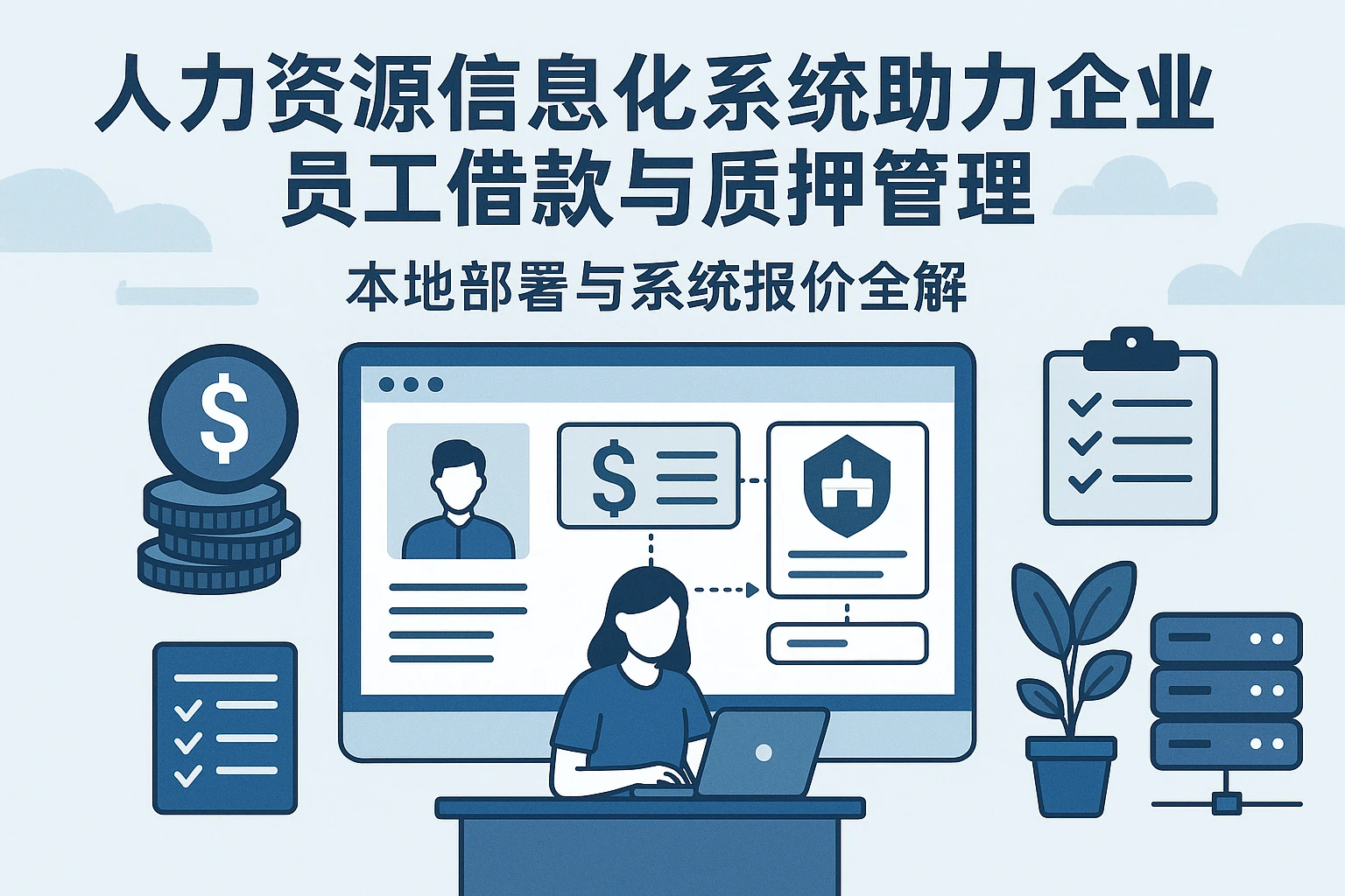 人力资源信息化系统助力企业员工借款与质押管理——本地部署与系统报价全解
