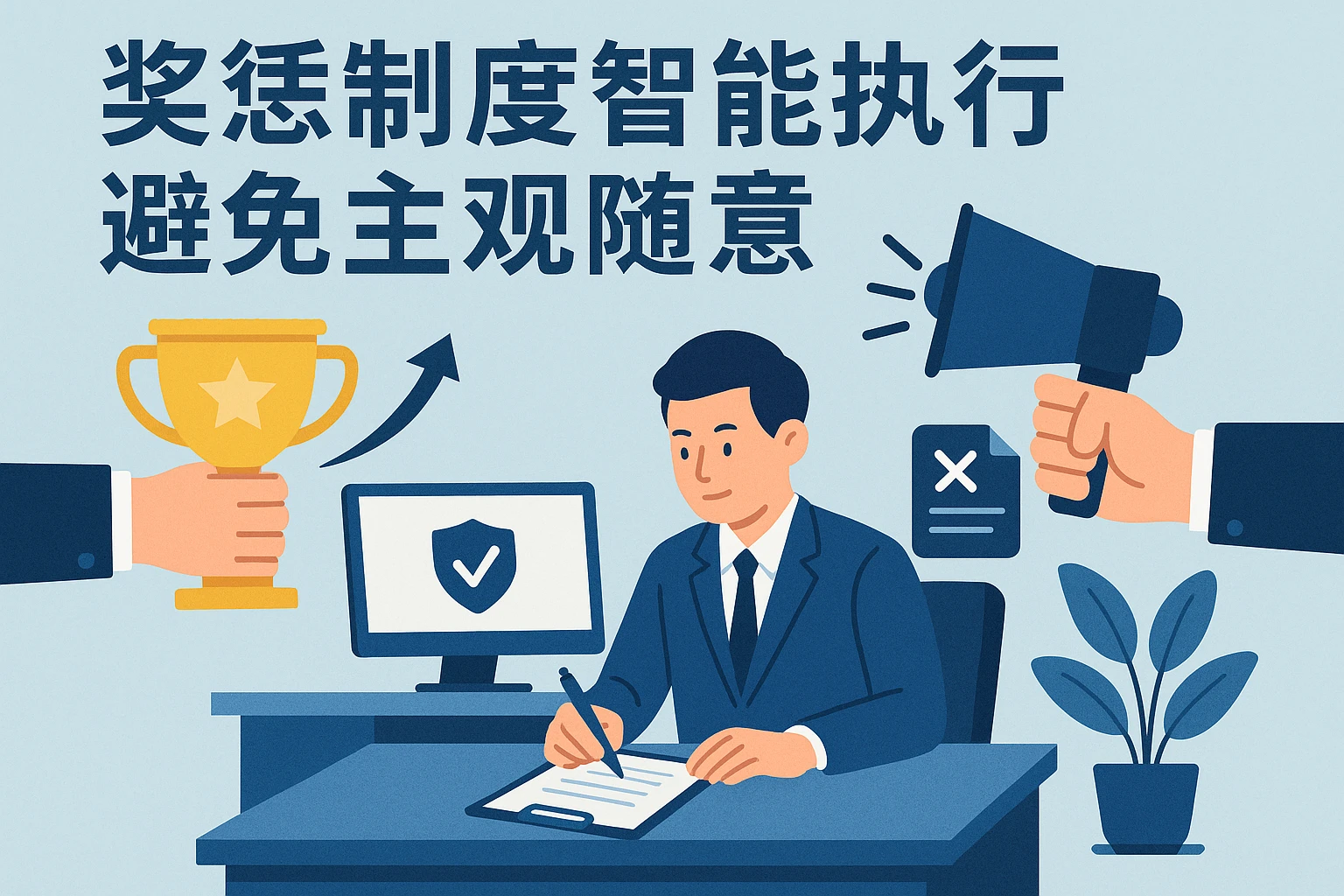 奖惩制度智能执行，避免主观随意