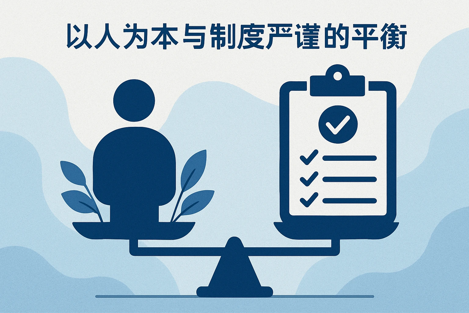 以人为本与制度严谨的平衡