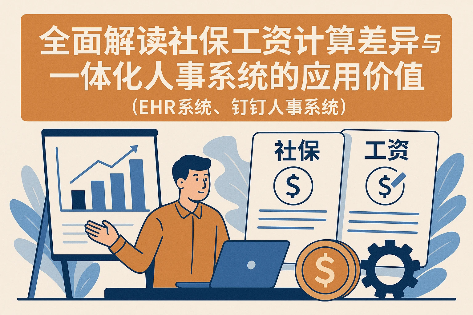 全面解读社保工资计算差异与一体化人事系统（EHR系统、钉钉人事系统）的应用价值