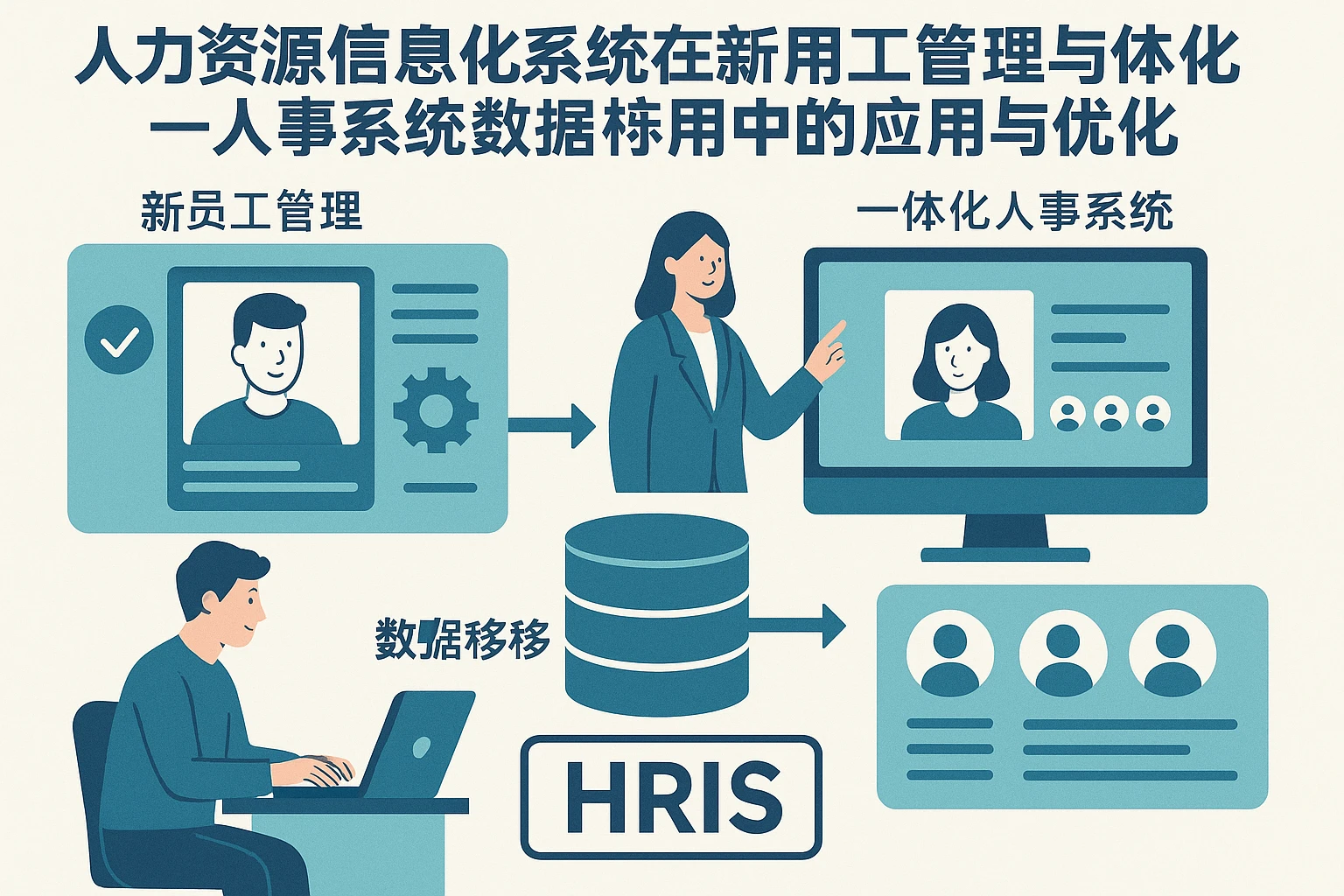 人力资源信息化系统在新员工管理与一体化人事系统数据迁移中的应用与优化