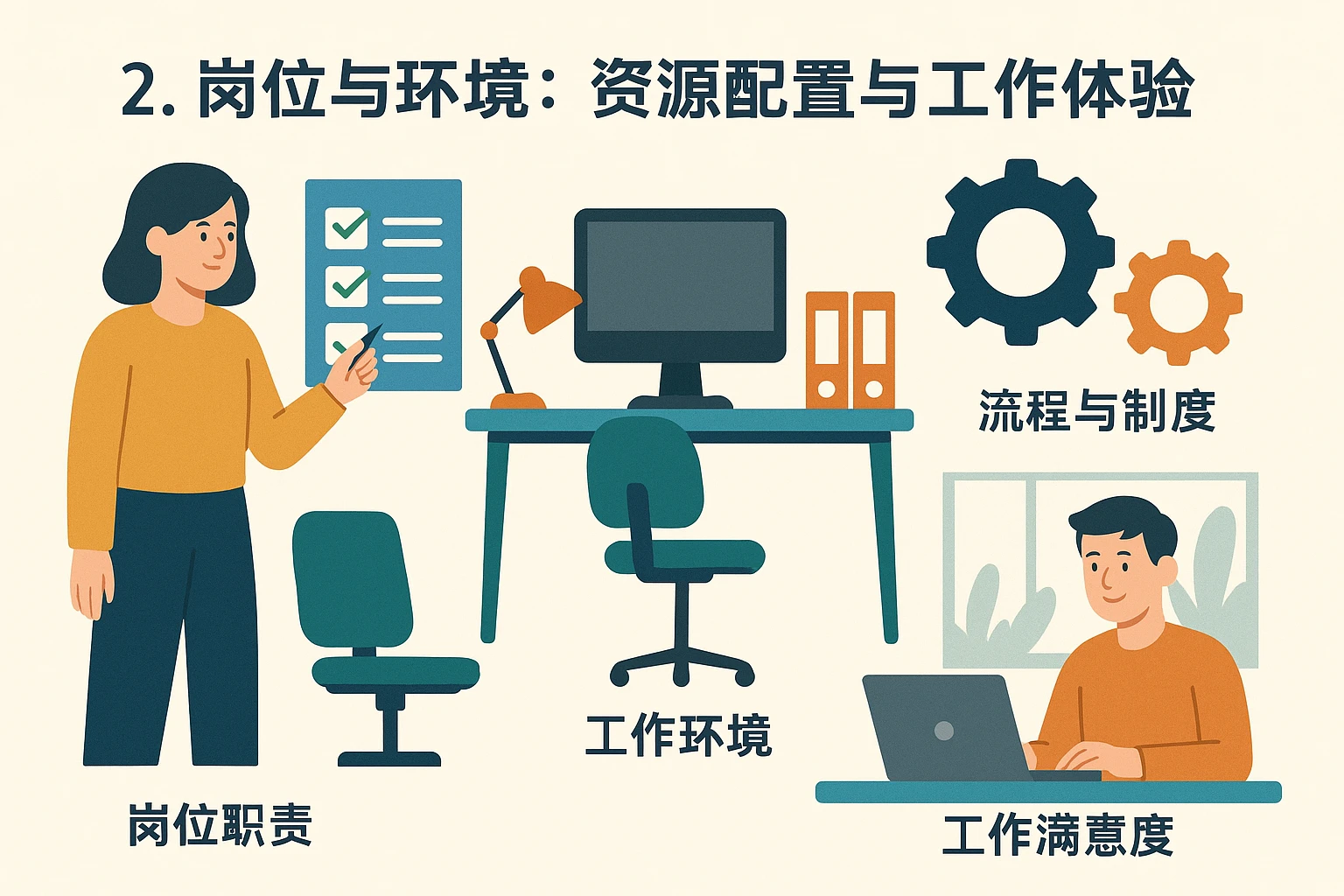 2. 岗位与环境：资源配置与工作体验
