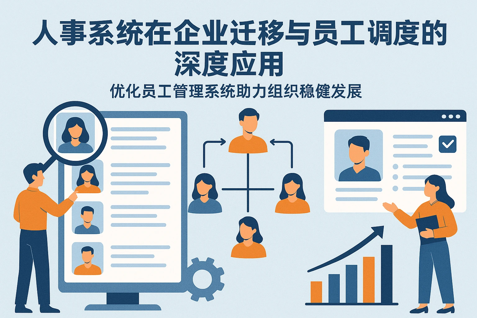 人事系统在企业迁移与员工调整中的深度应用 —— 优化员工管理系统助力组织稳健发展