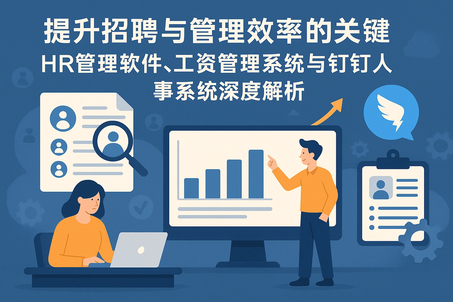 提升招聘与管理效率的关键——HR管理软件、工资管理系统与钉钉人事系统深度解析