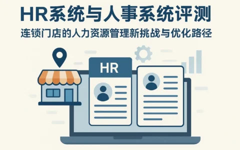 HR系统与人事系统评测：连锁门店的人力资源管理新挑战与优化路径