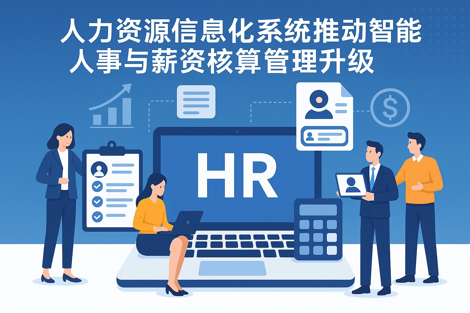 人力资源信息化系统推动智能人事与薪资核算管理升级