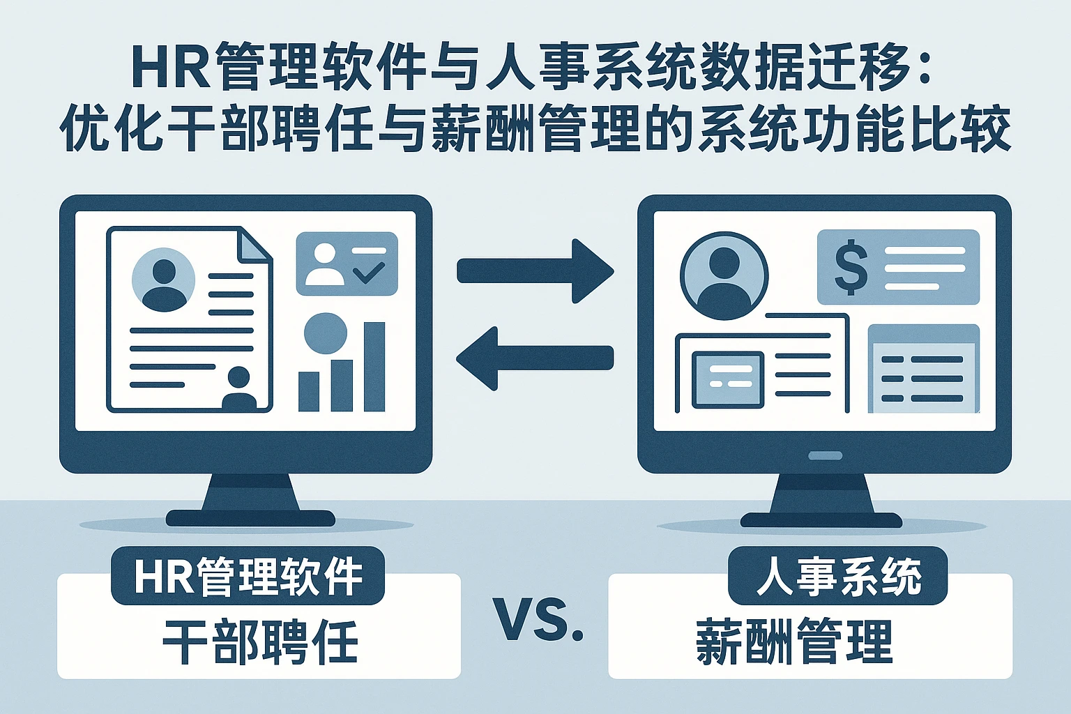 HR管理软件与人事系统数据迁移：优化干部聘任与薪酬管理的系统功能比较