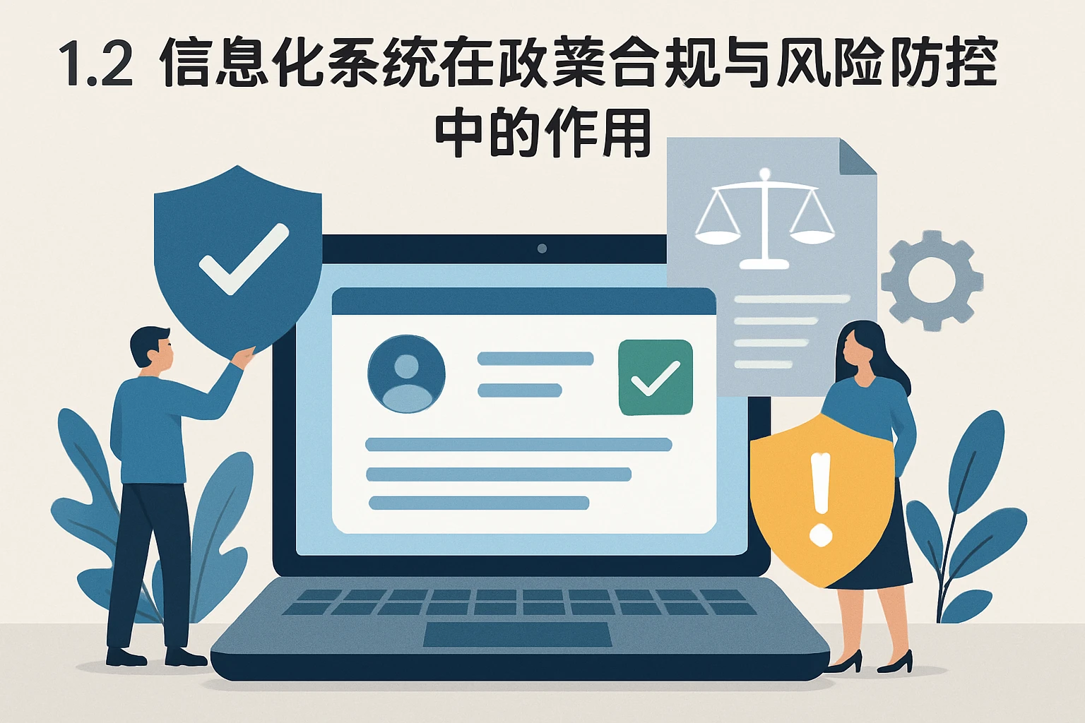 1.2 信息化系统在政策合规与风险防控中的作用