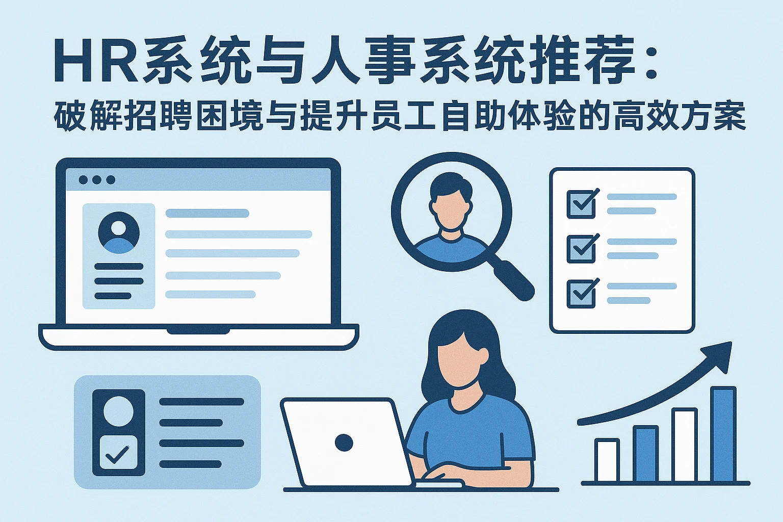 HR系统与人事系统推荐：破解招聘困境与提升员工自助体验的高效方案
