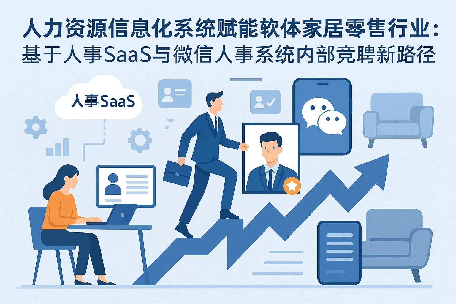 人力资源信息化系统赋能软体家居零售行业：基于人事SaaS与微信人事系统的内部竞聘新路径