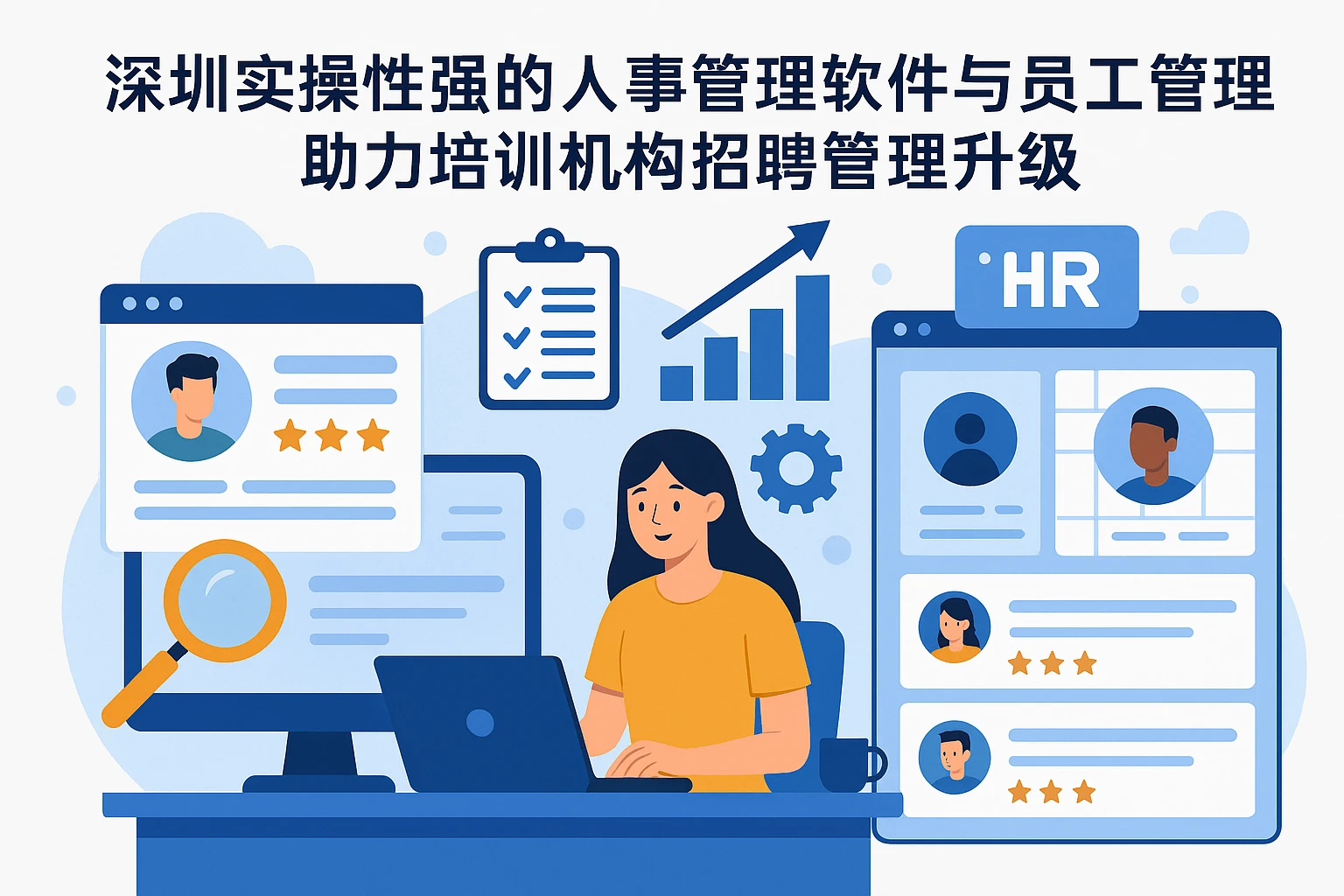深圳实操性强的人事管理软件与员工管理系统：助力培训机构招聘管理升级