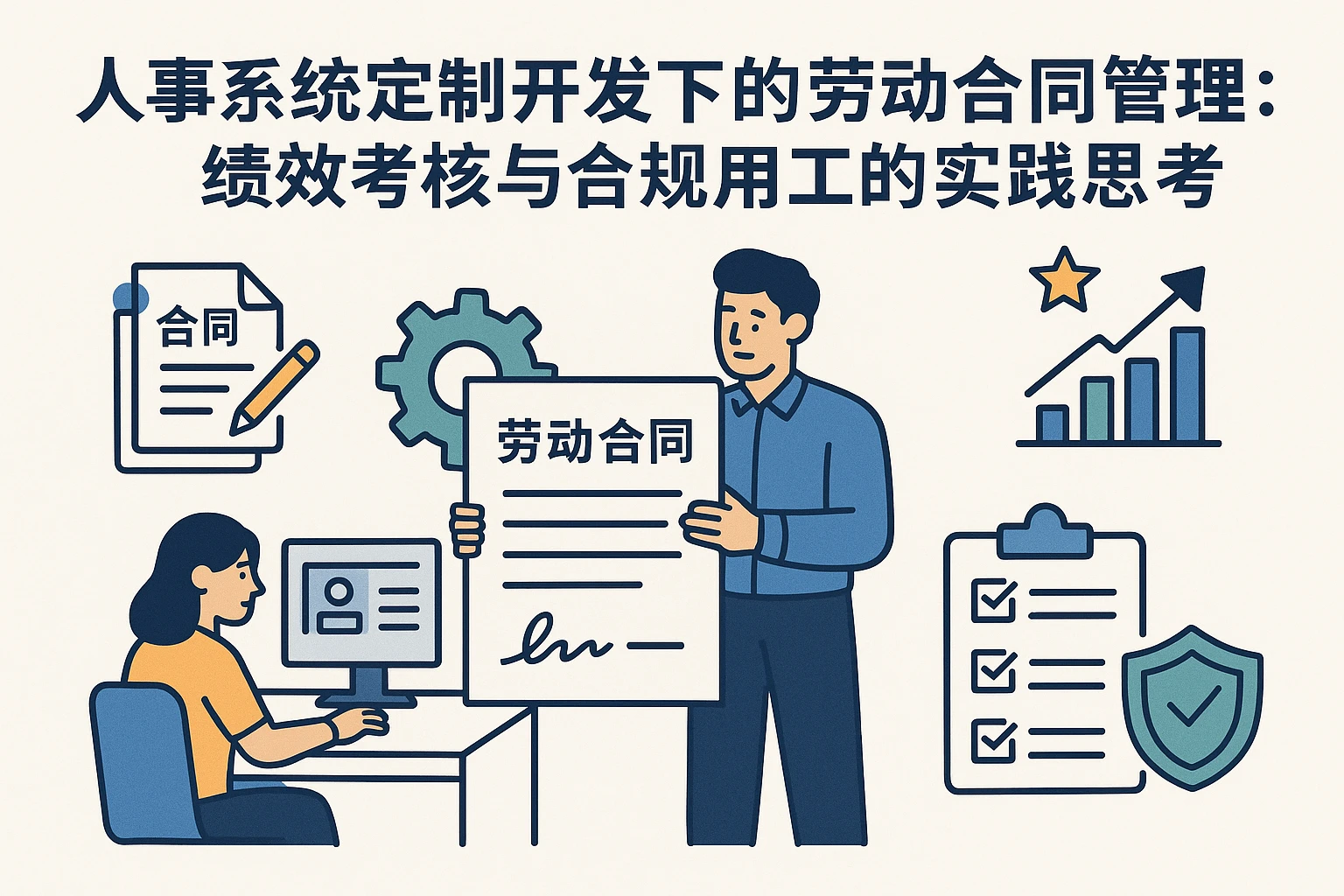 人事系统定制开发下的劳动合同管理：绩效考核与合规用工的实践思考