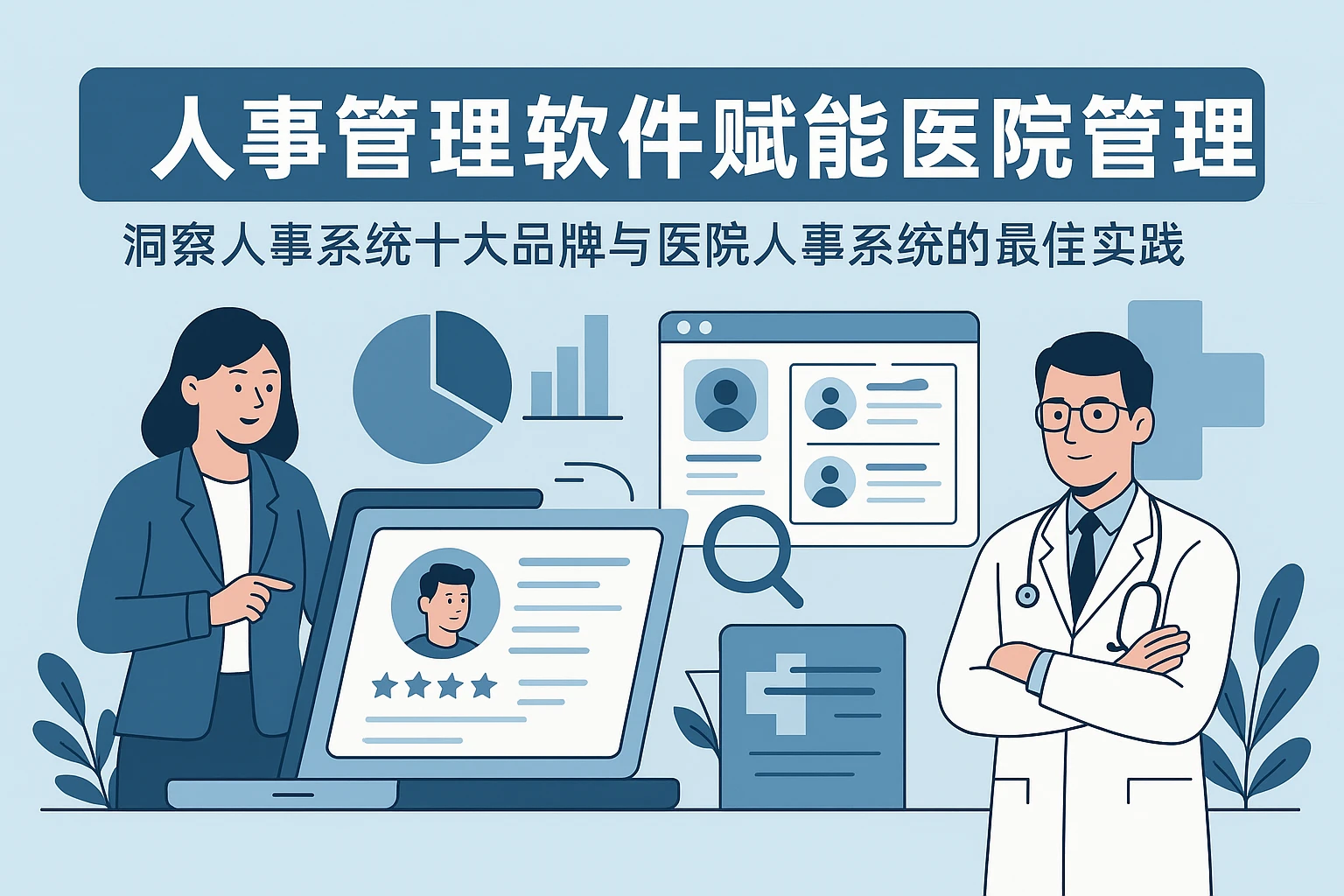 人事管理软件赋能医院管理：洞察人事系统十大品牌与医院人事系统的最佳实践