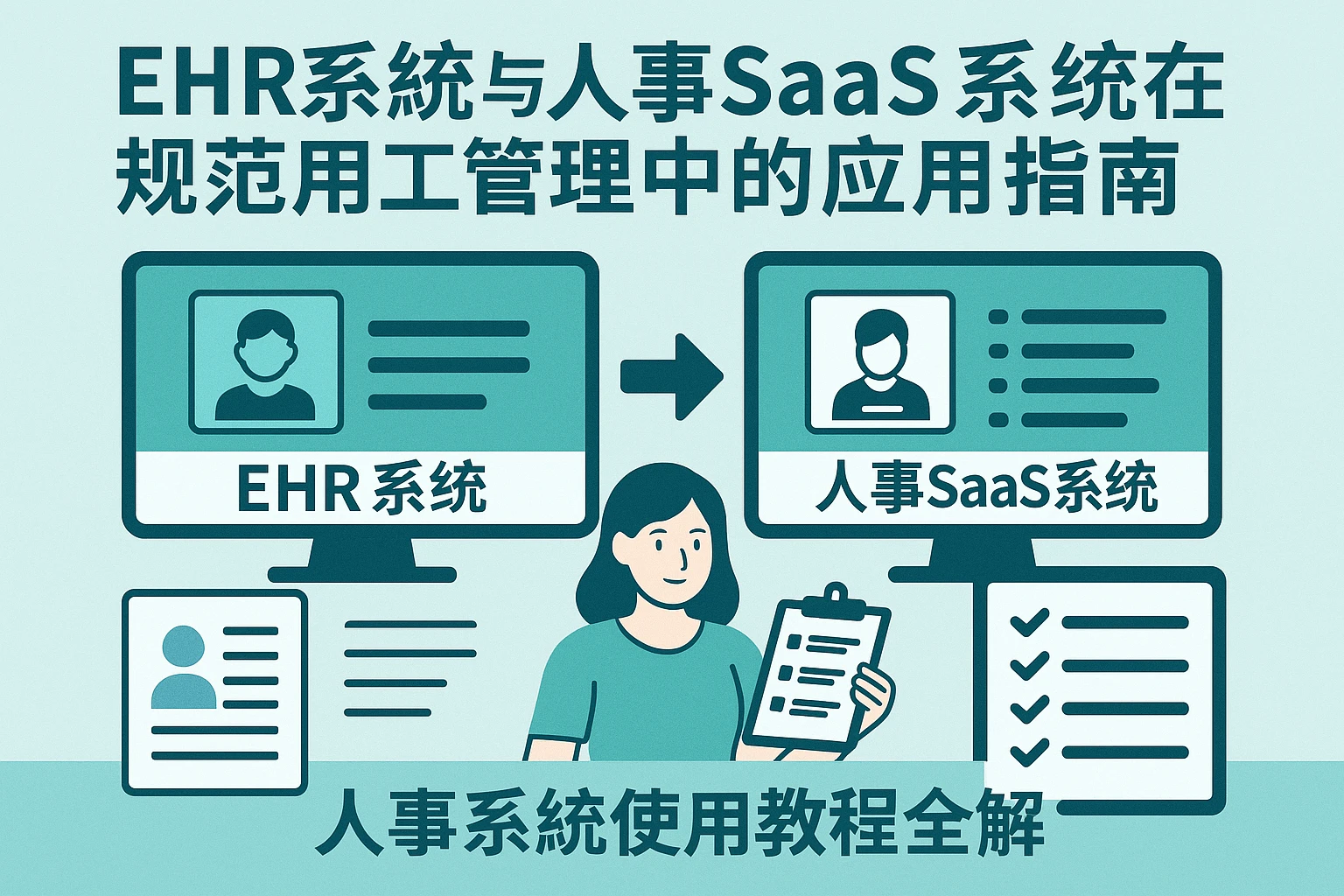 EHR系统与人事SaaS系统在规范用工管理中的应用指南——人事系统使用教程全解