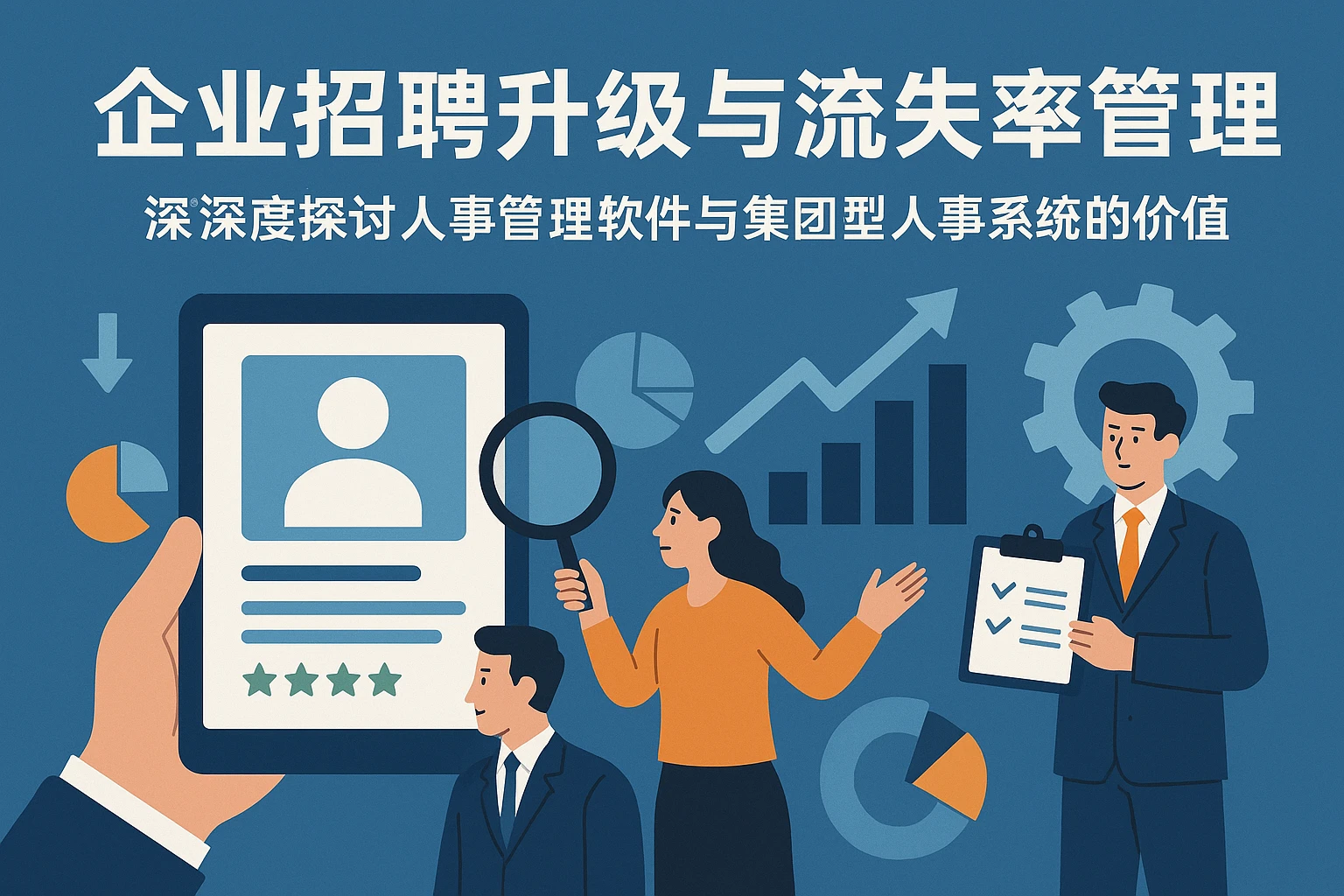 企业招聘升级与流失率管理：深度探讨人事管理软件与集团型人事系统的价值