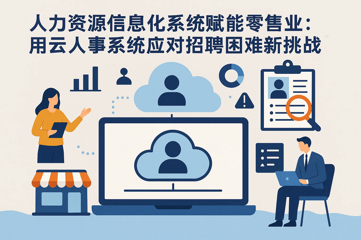 人力资源信息化系统赋能零售业，用云人事系统应对招聘困难新挑战