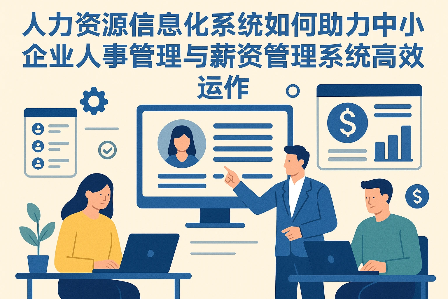 人力资源信息化系统如何助力中小企业人事管理与薪资管理系统高效运作
