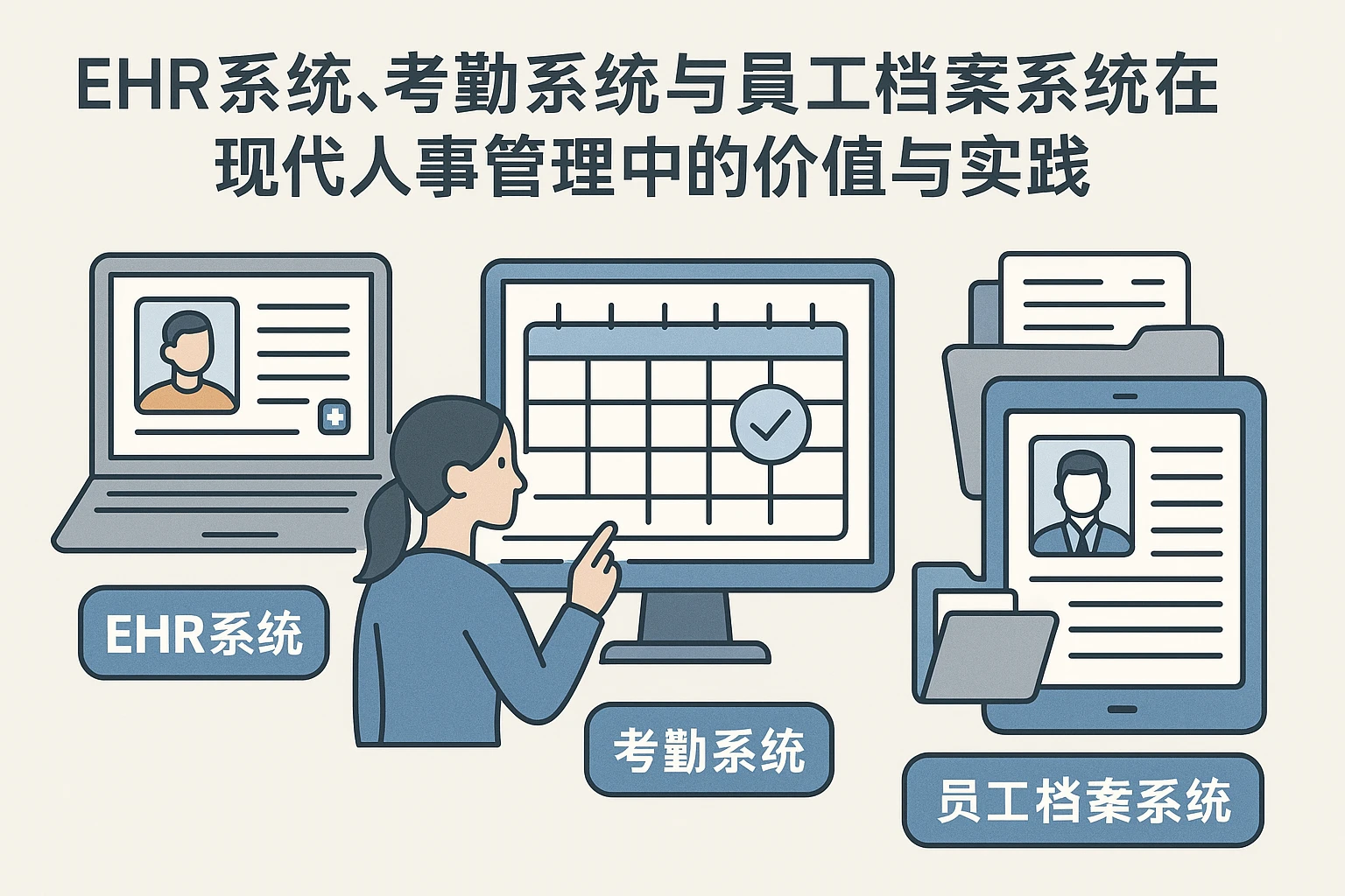 ehr系统、考勤系统与员工档案系统在现代人事管理中的价值与实践