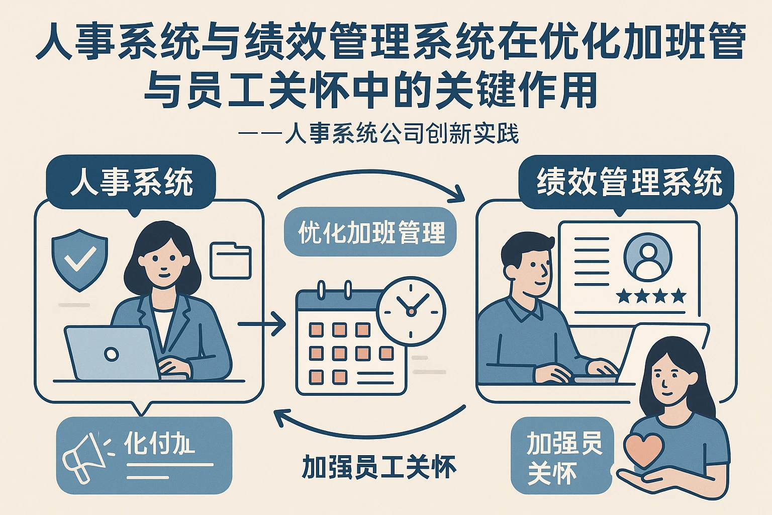 人事系统与绩效管理系统在优化加班管理与员工关怀中的关键作用——人事系统公司创新实践