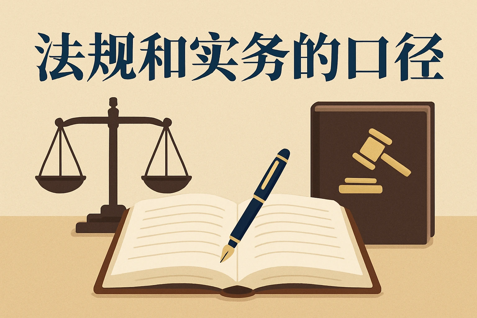 法规和实务的口径