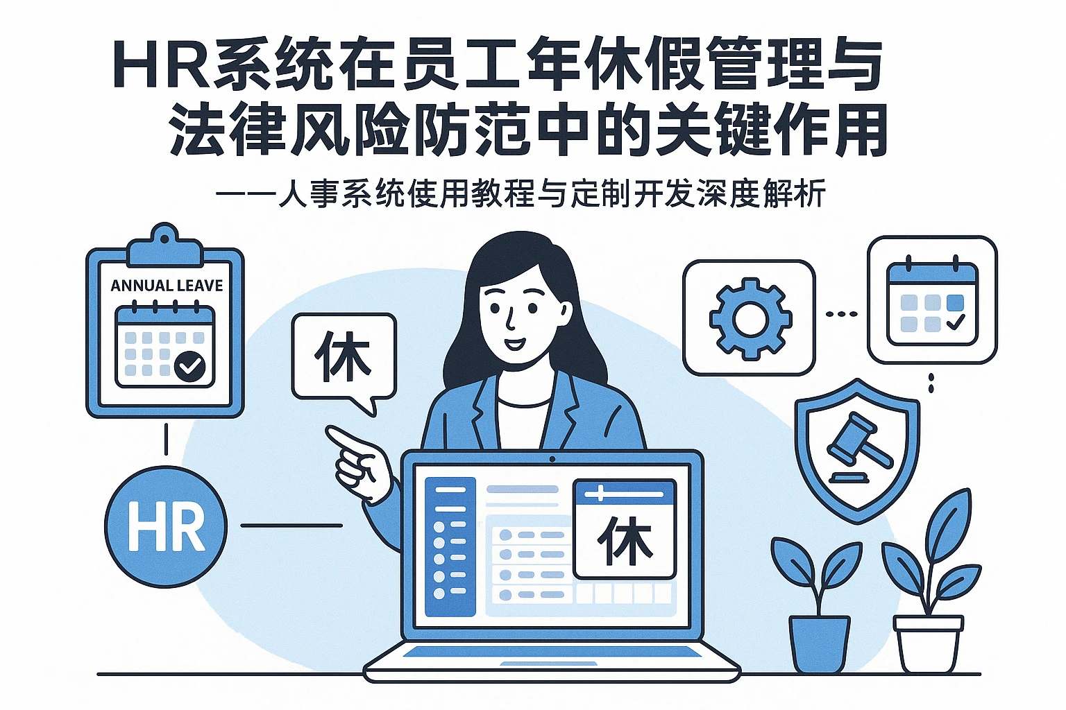 HR系统在员工年休假管理与法律风险防范中的关键作用——人事系统使用教程与定制开发深度解析