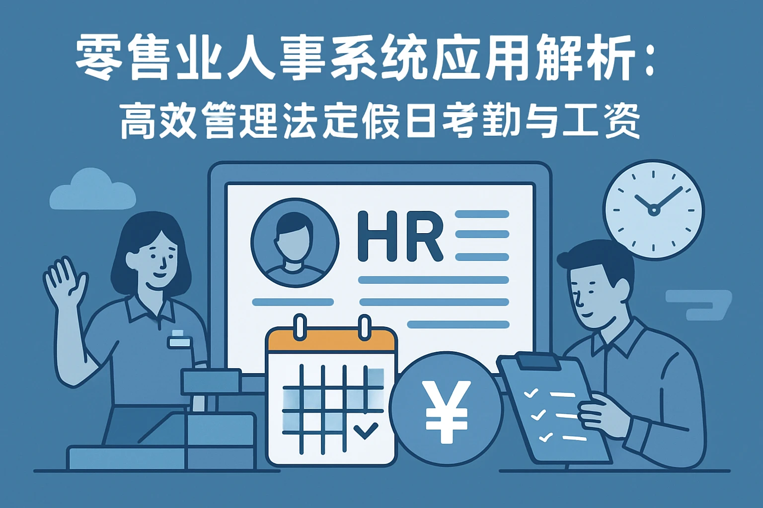 零售业人事系统应用解析：高效管理法定假日考勤与工资
