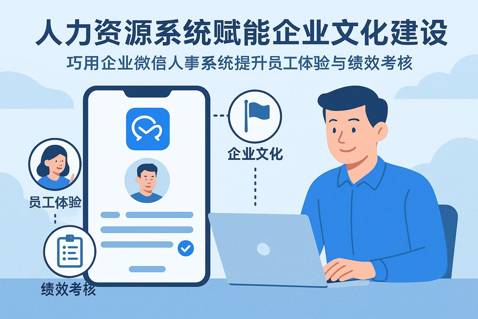 人力资源系统赋能企业文化建设：巧用企业微信人事系统提升员工体验与绩效考核