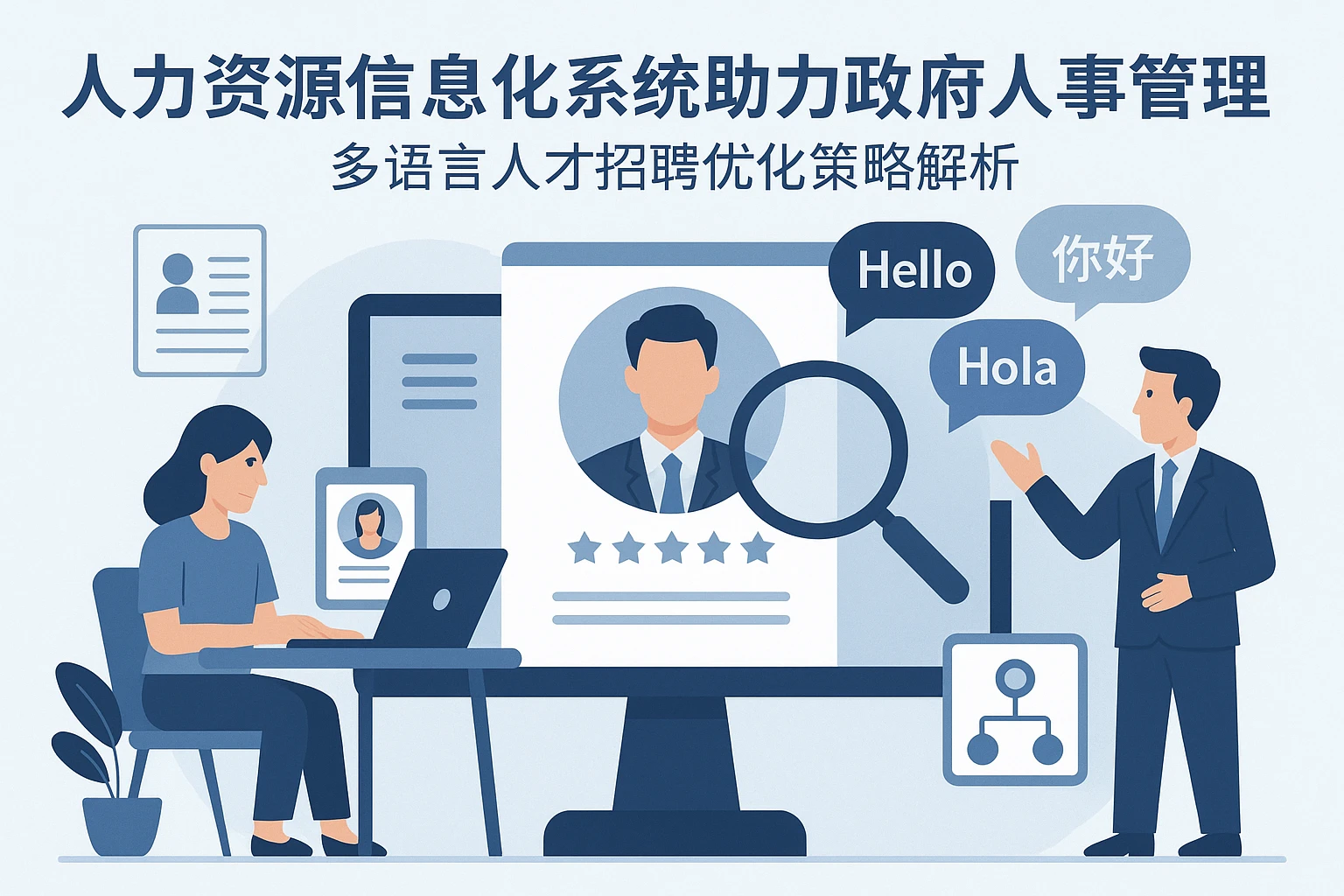 人力资源信息化系统助力政府人事管理系统，多语言人才招聘优化策略解析