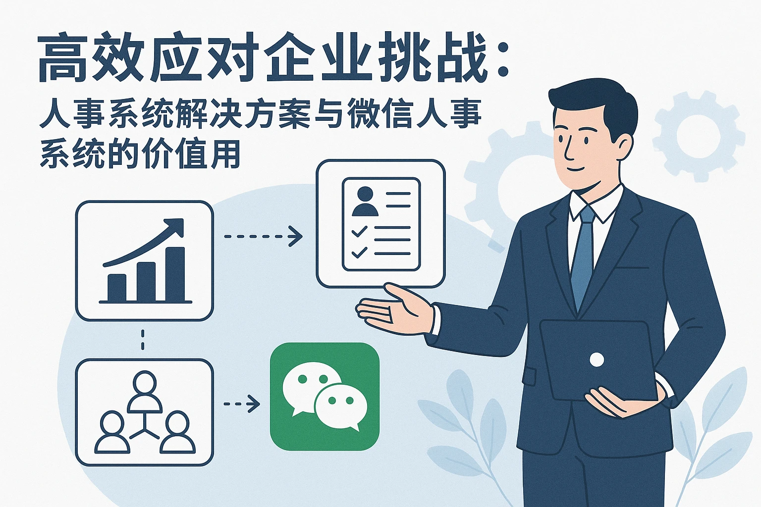 高效应对企业挑战：人事系统解决方案与微信人事系统的价值应用