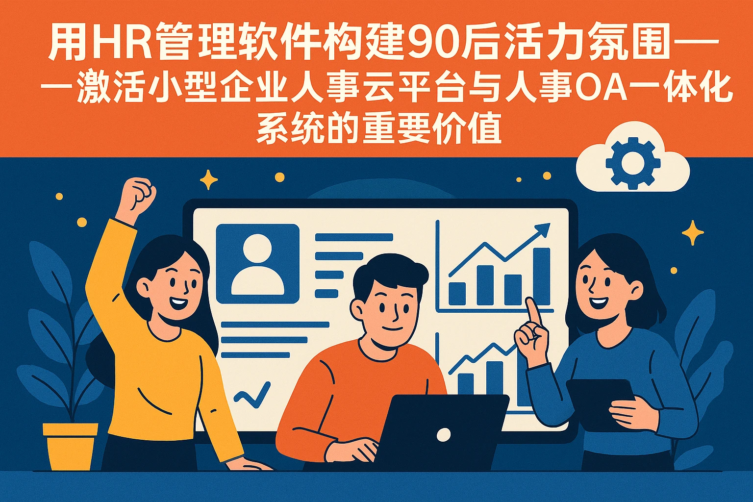 用HR管理软件构建90后活力氛围——激活小型企业人事云平台与人事OA一体化系统的重要价值