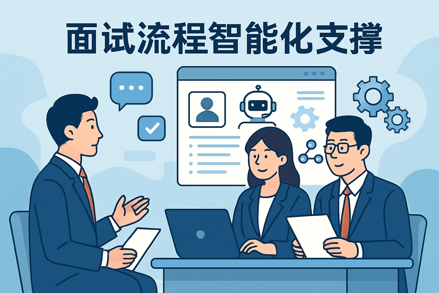 面试流程智能化支撑