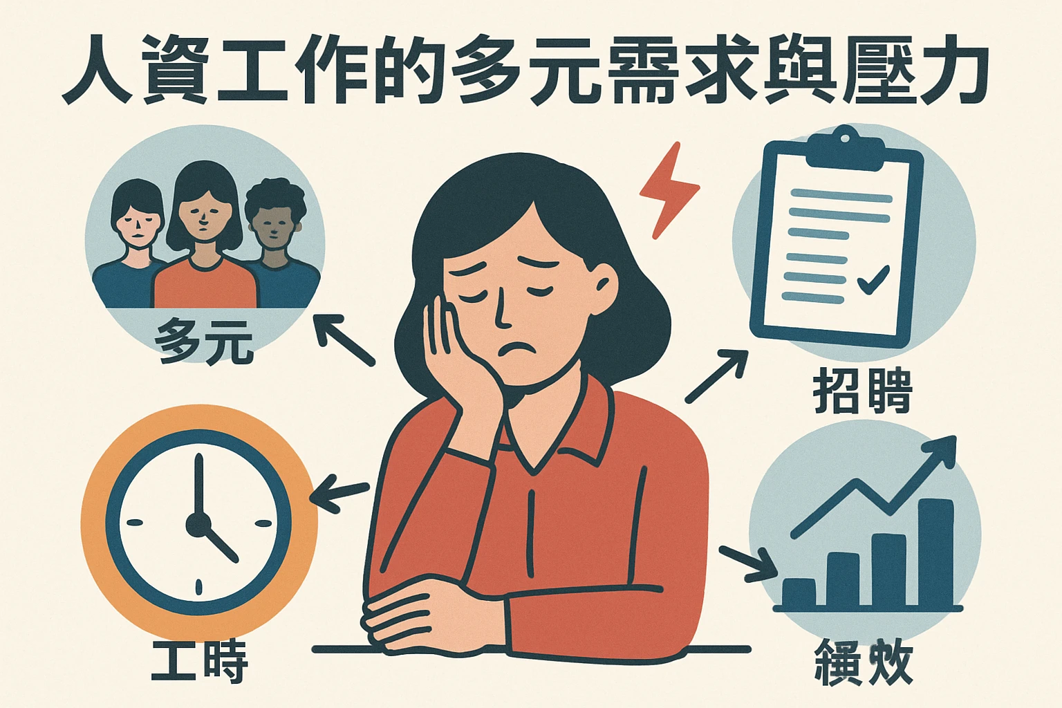 人资工作的多元需求与压力