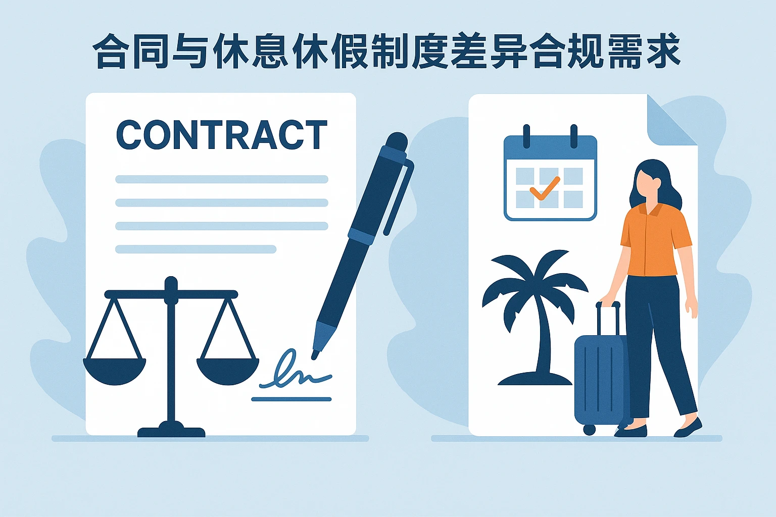 合同与休息休假制度差异的合规需求