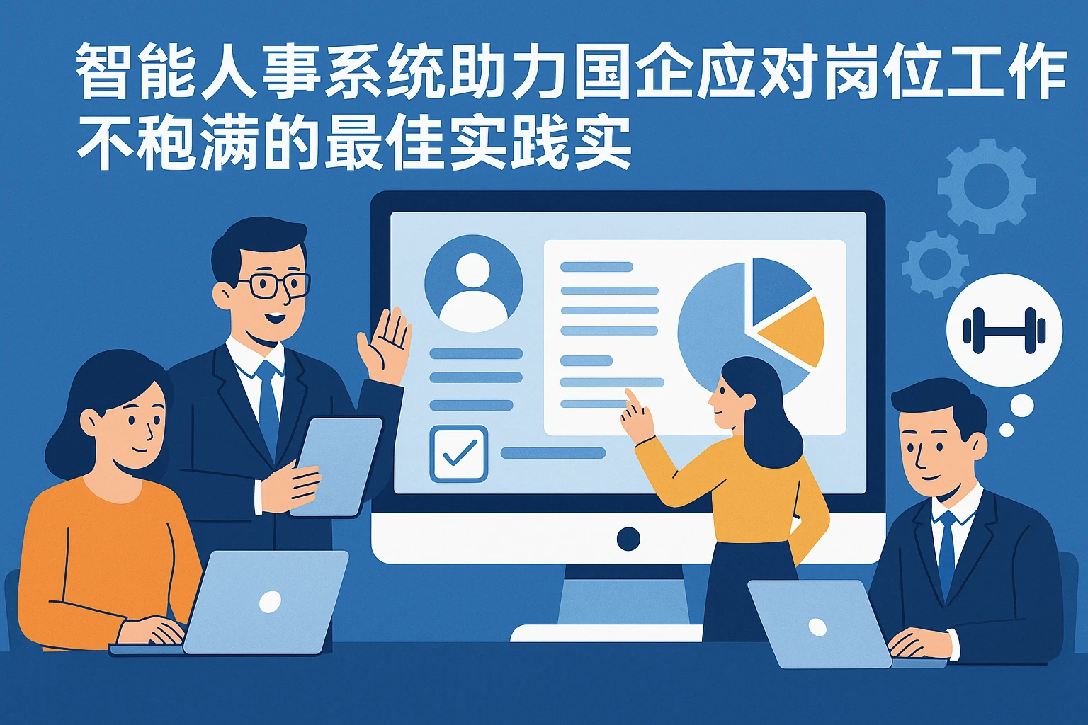 智能人事系统助力国企应对岗位工作不饱满的最佳实践