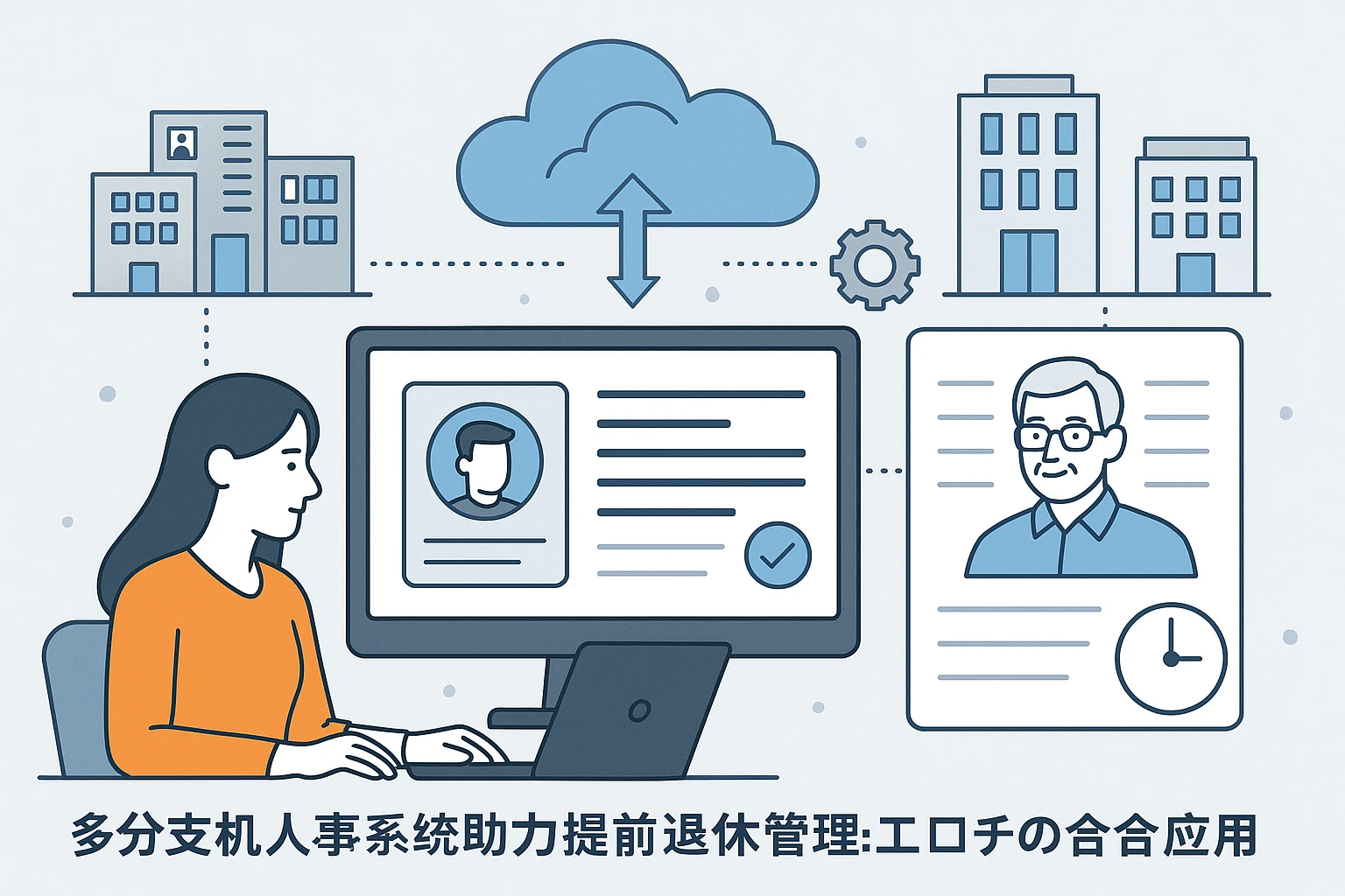 多分支机构人事系统助力提前退休管理：人力资源系统与云平台的综合应用