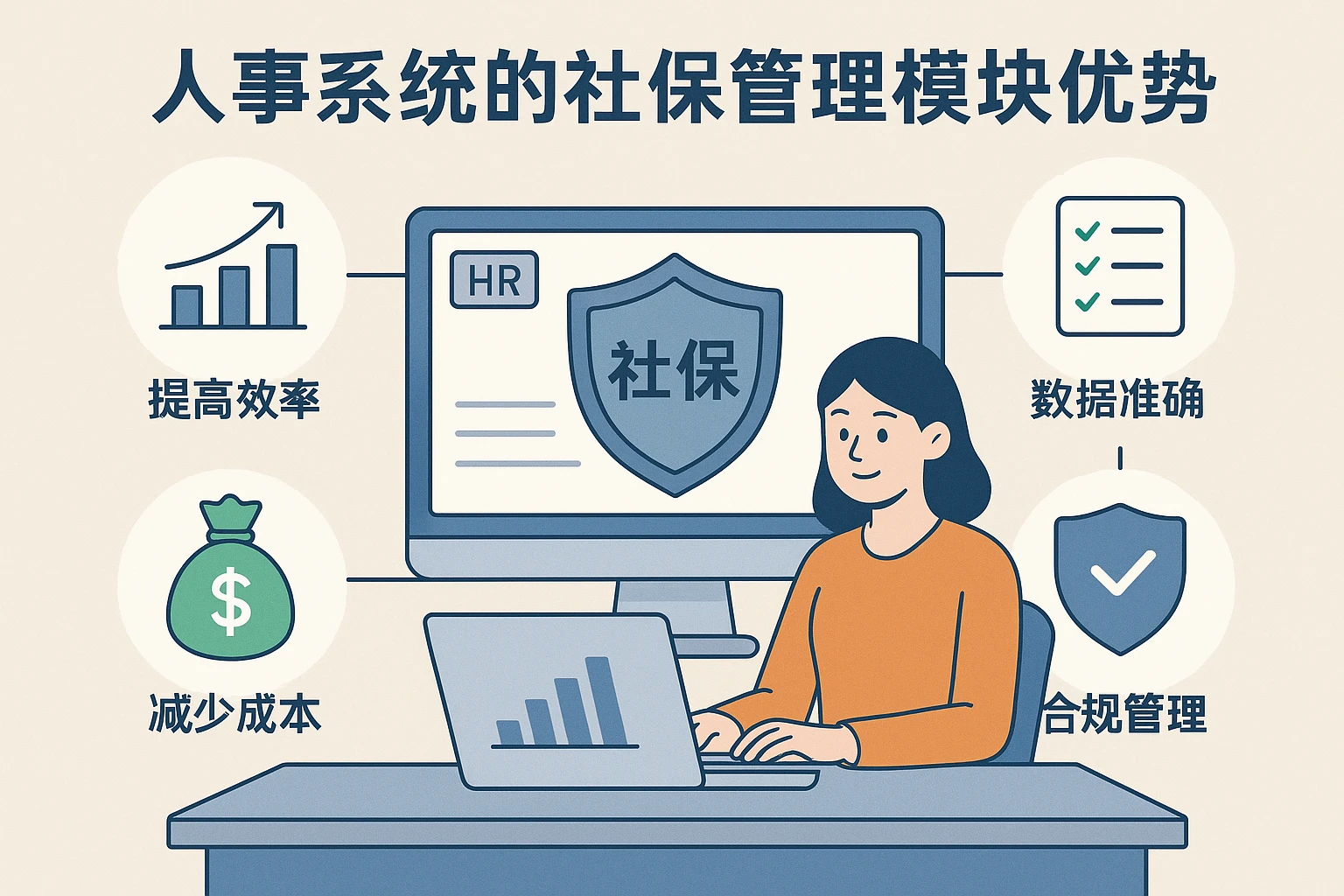 人事系统的社保管理模块优势