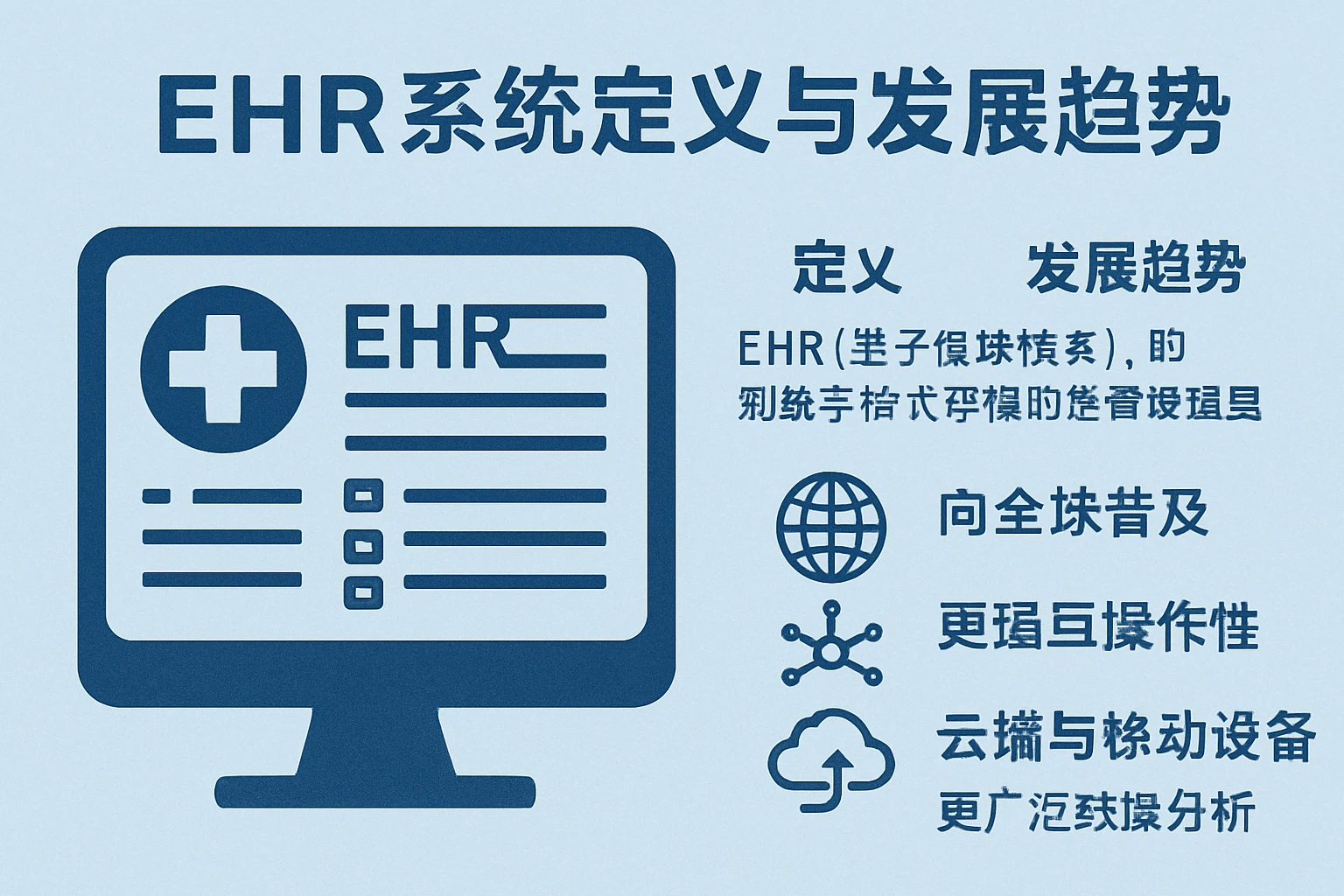 EHR系统定义与发展趋势
