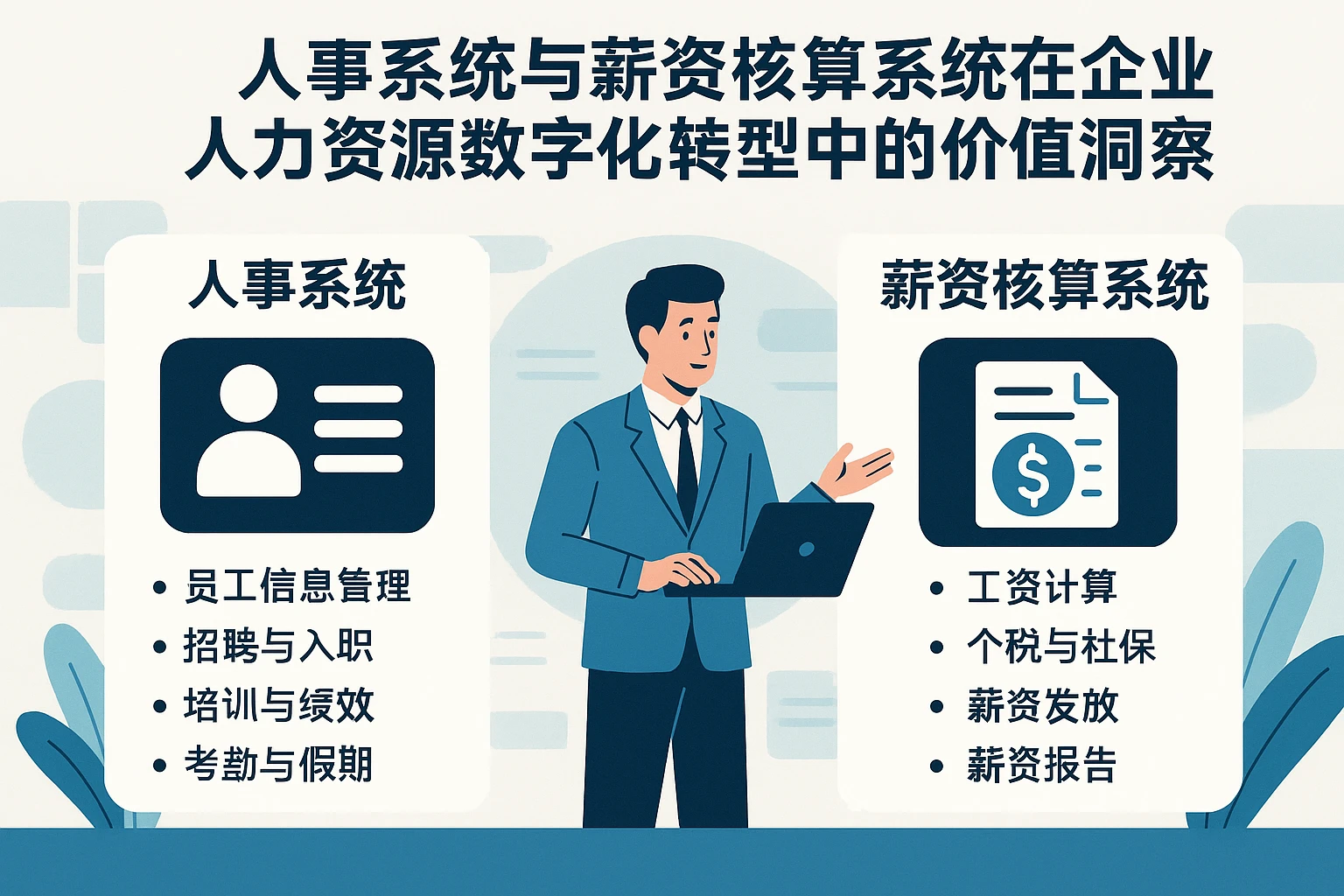 人事系统与薪资核算系统在企业人力资源数字化转型中的价值洞察