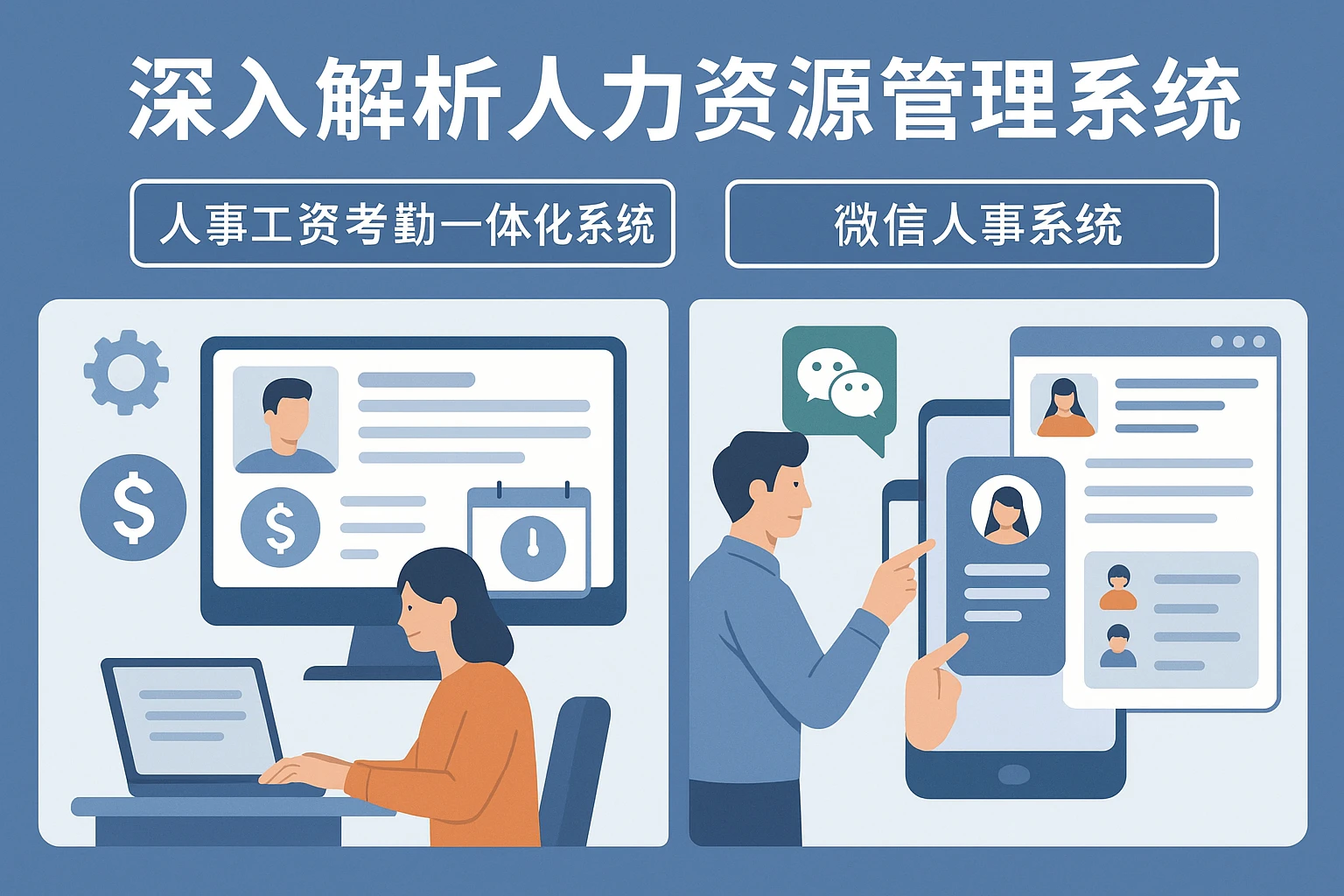 深入解析人力资源管理系统：人事工资考勤一体化系统与微信人事系统的现代应用